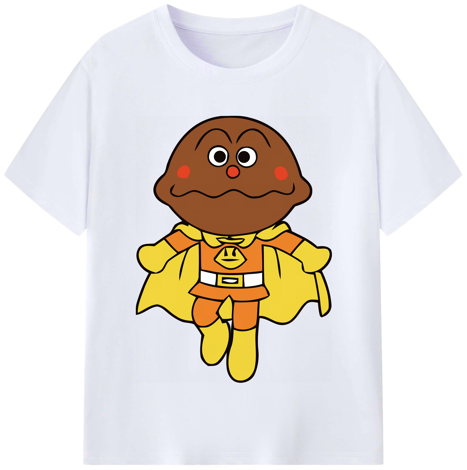 （画像用） アンパンマン Anpanman レディースカジュアルプリントTシャツ（綿100％）