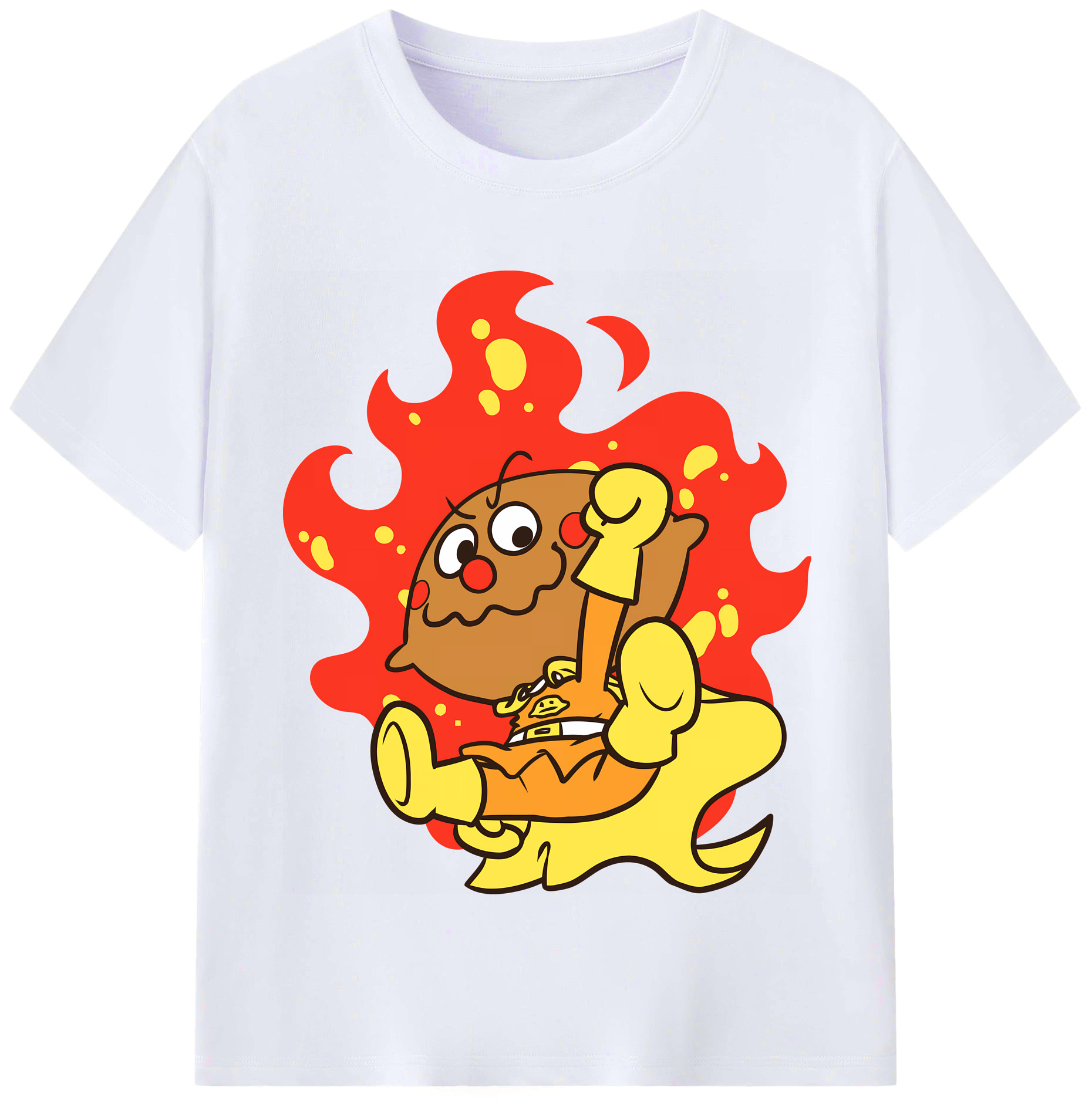 （画像用） アンパンマン Anpanman レディースカジュアルプリントTシャツ（綿100％）