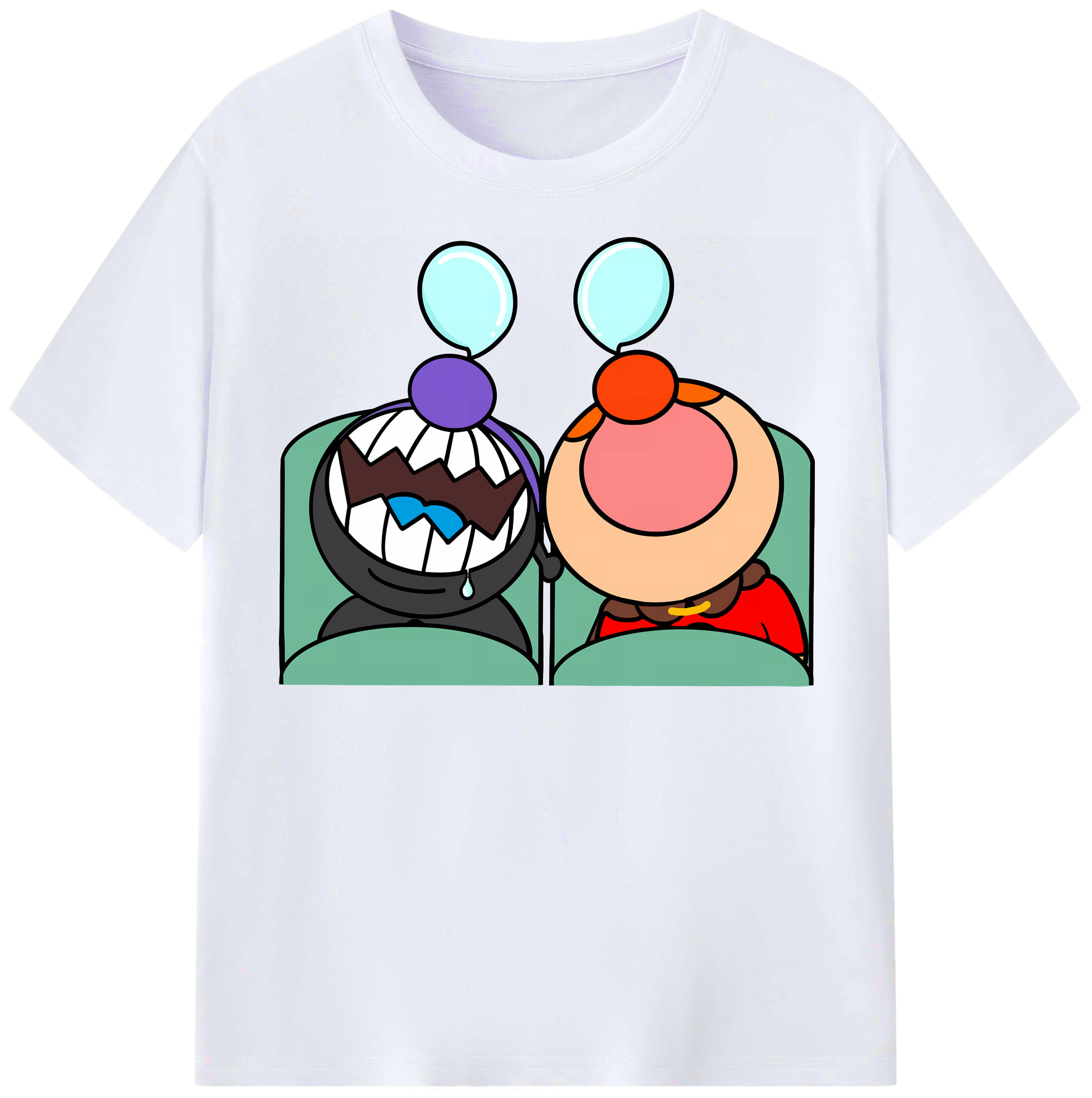 （画像用） アンパンマン Anpanman レディースカジュアルプリントTシャツ（綿100％）