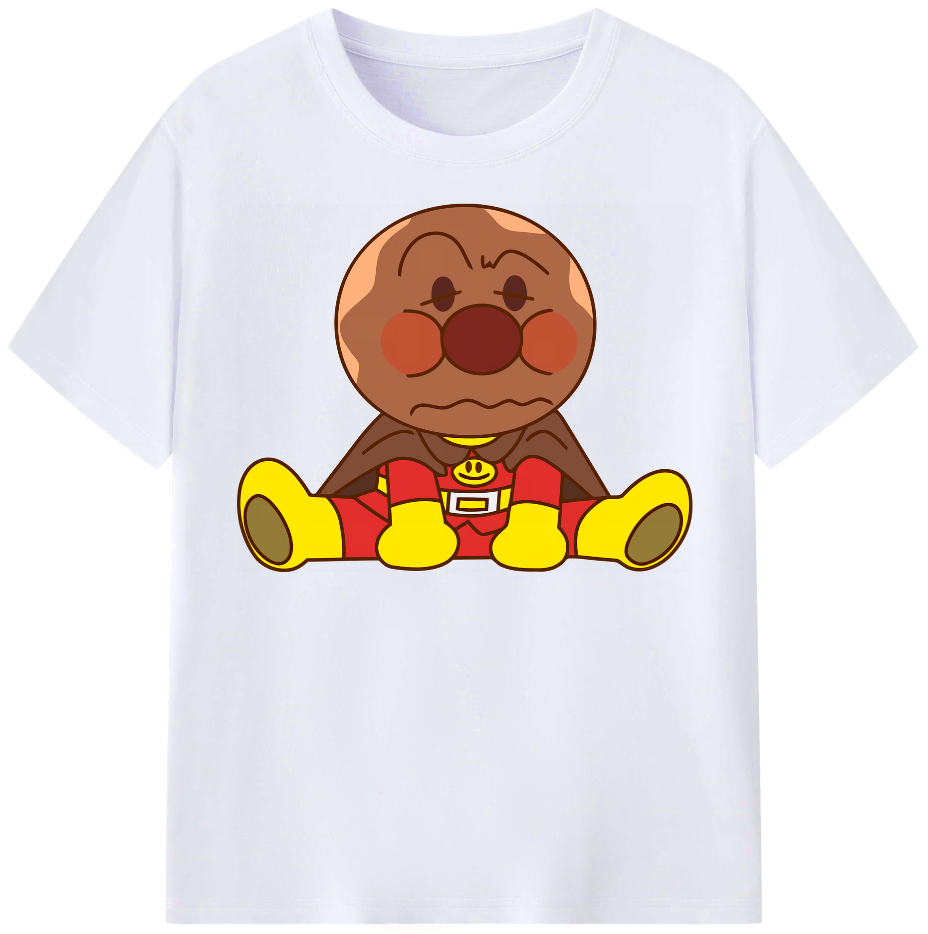 （画像用） アンパンマン Anpanman レディースカジュアルプリントTシャツ（綿100％）