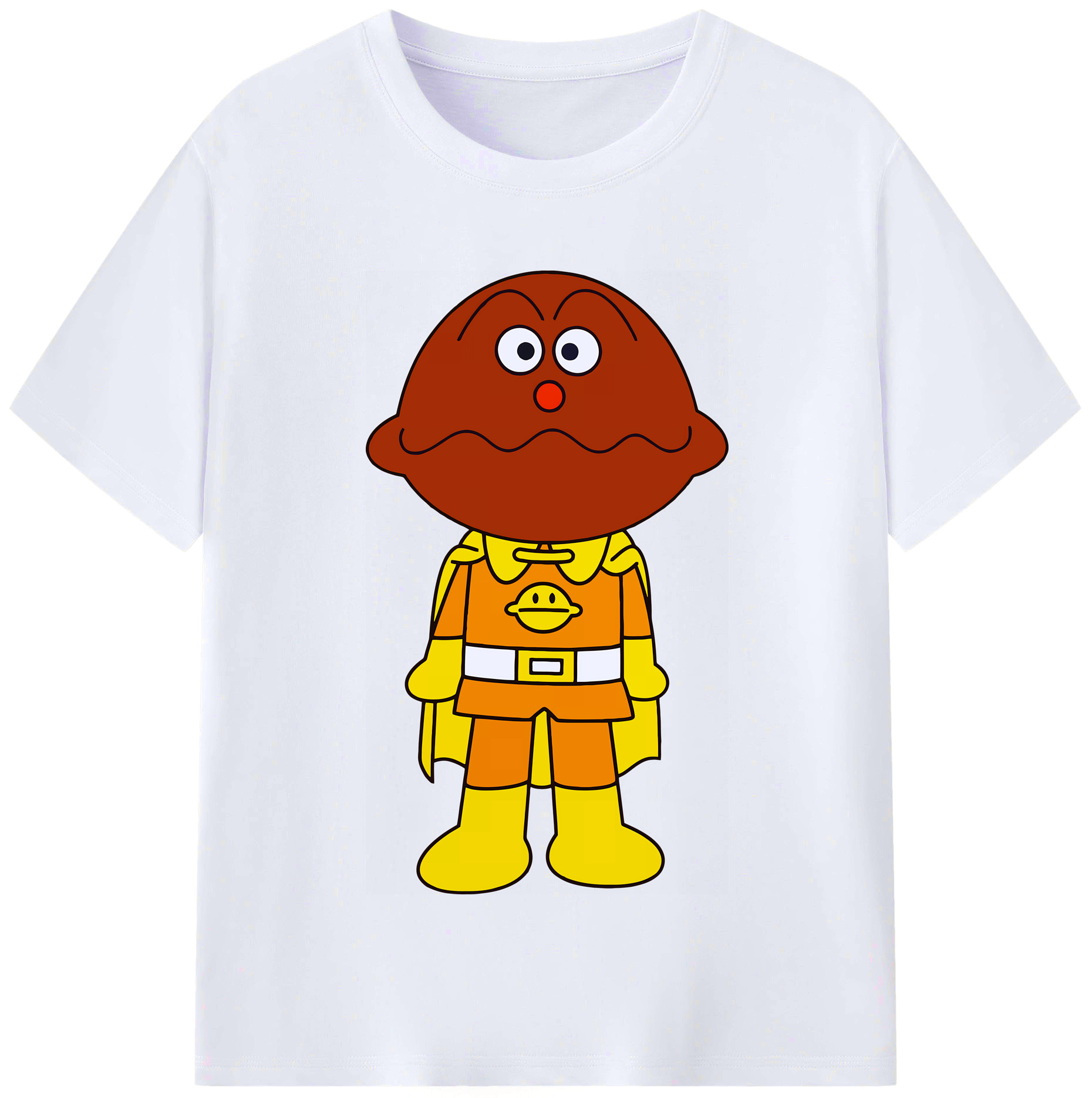 （画像用） アンパンマン Anpanman レディースカジュアルプリントTシャツ（綿100％）