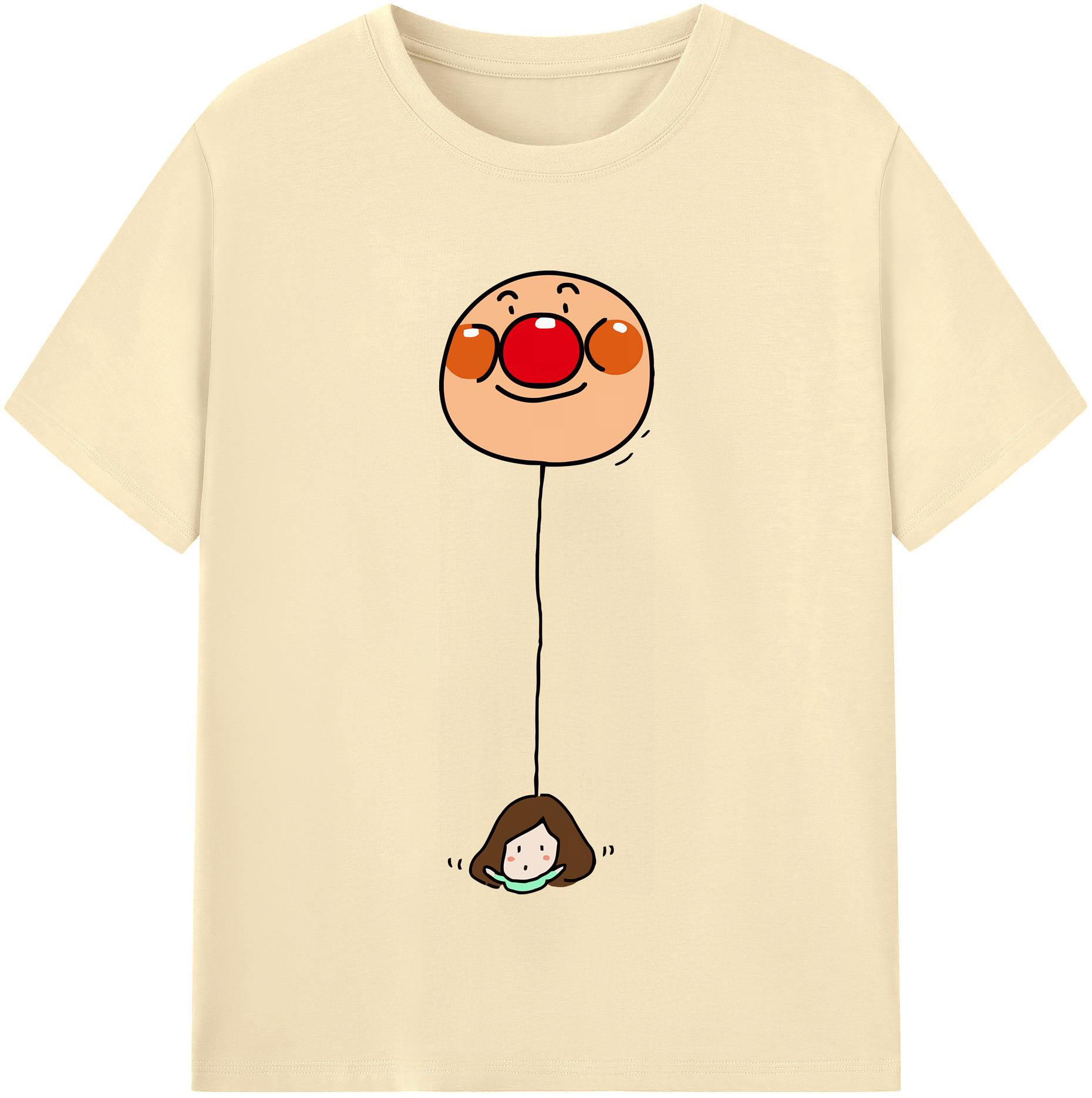 （画像用） アンパンマン Anpanman 綿100％半袖Tシャツ（フロントプリント）