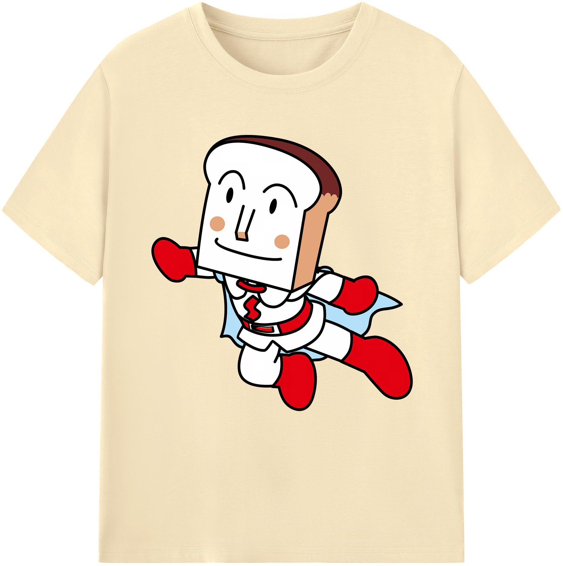 （画像用） アンパンマン Anpanman 綿100％半袖Tシャツ（フロントプリント）