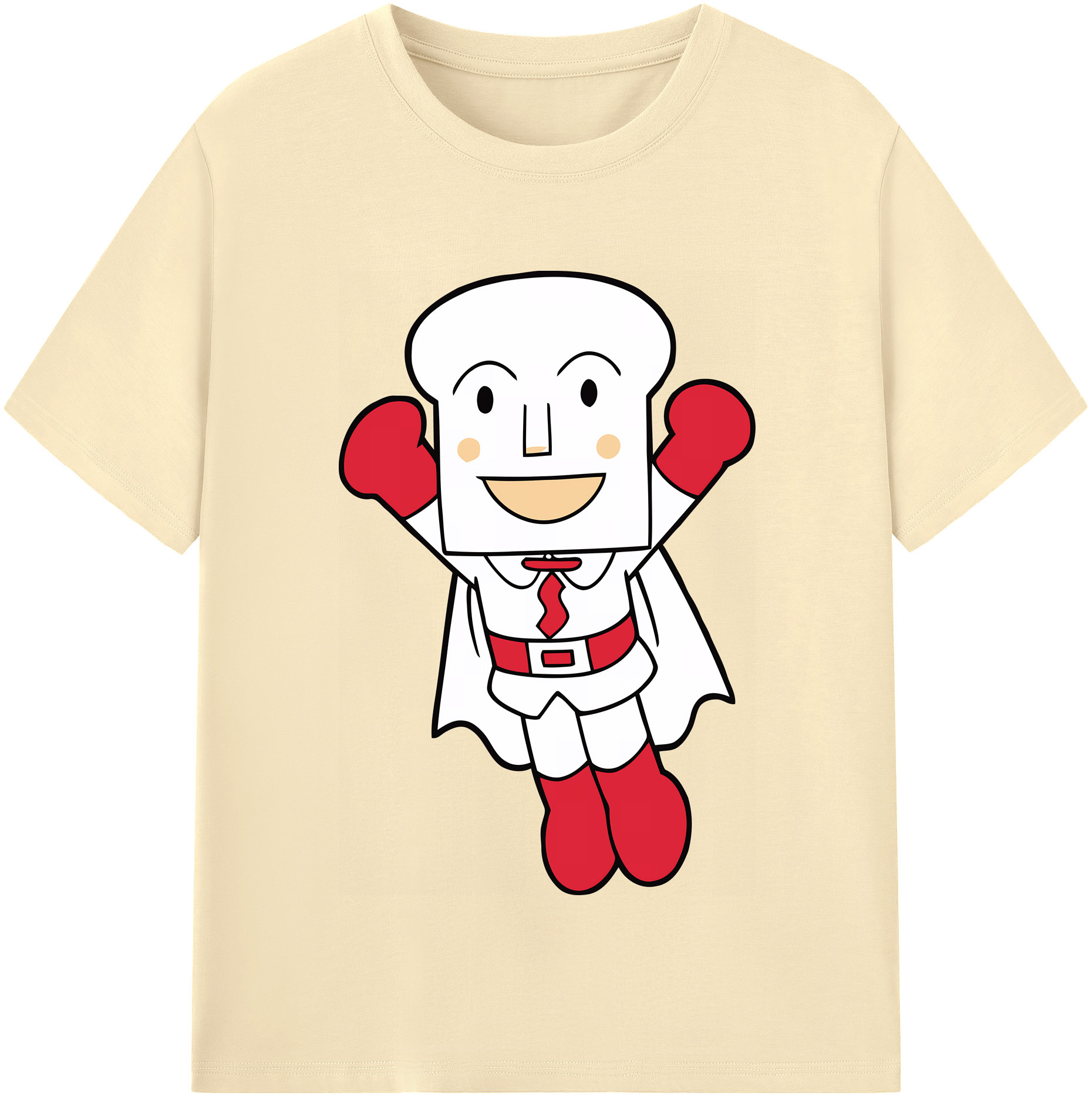 （画像用） アンパンマン Anpanman 綿100％半袖Tシャツ（フロントプリント）
