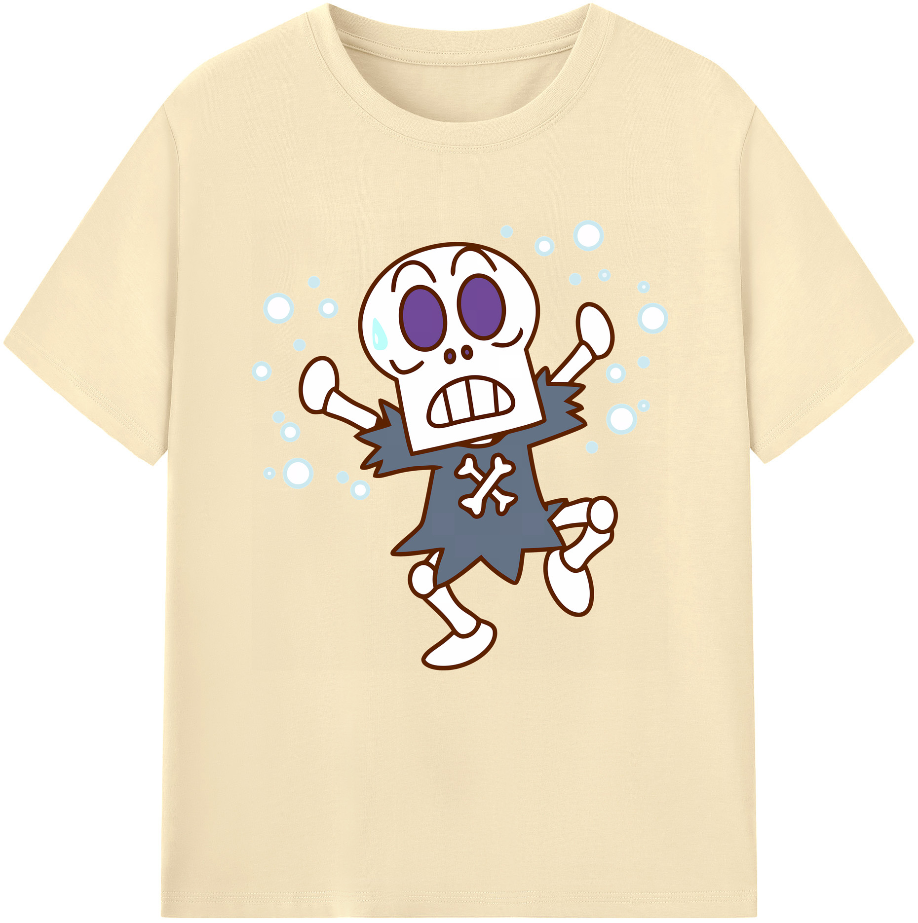 （画像用） アンパンマン Anpanman 綿100％半袖Tシャツ（フロントプリント）