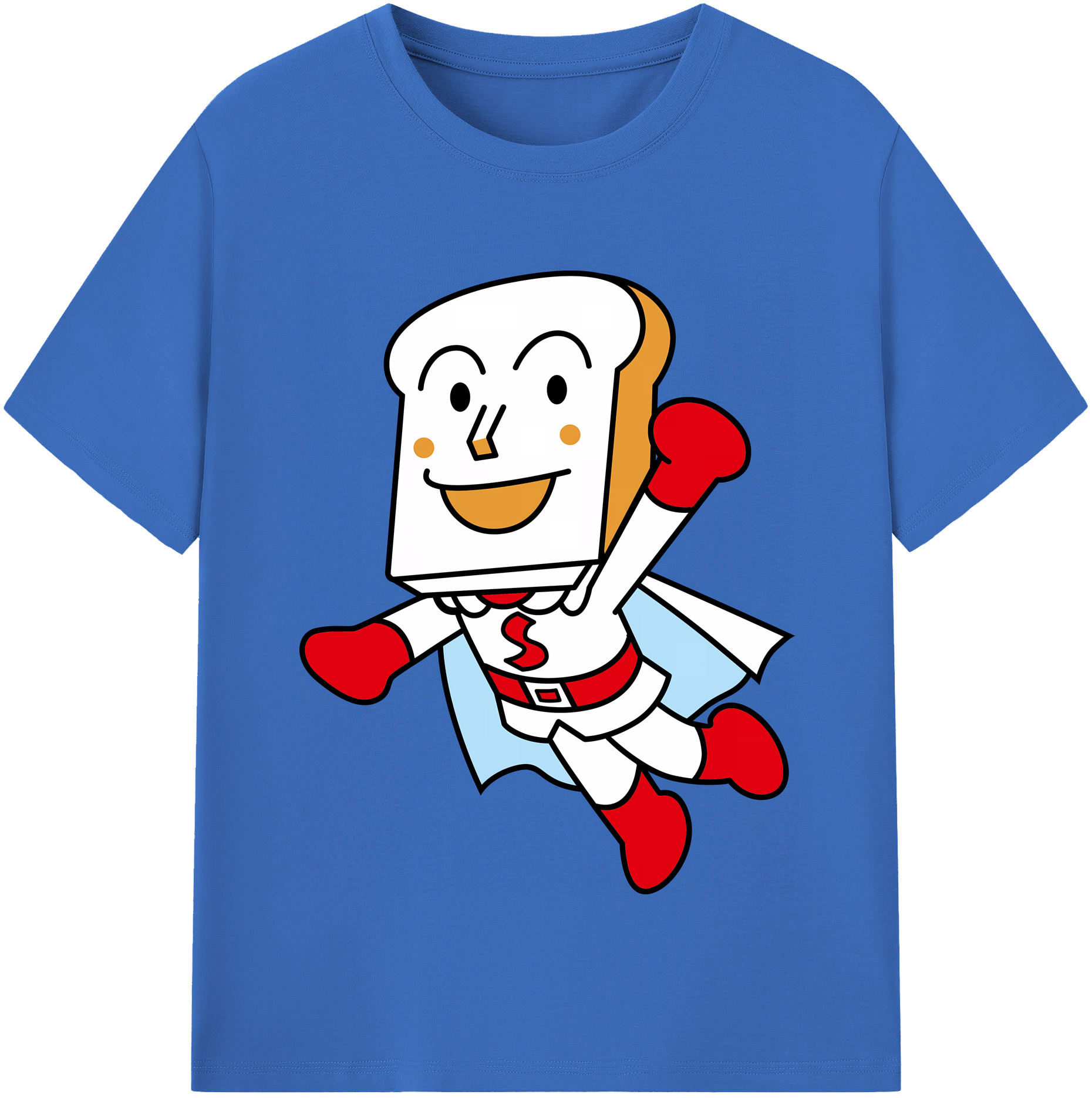 （画像用） アンパンマン Anpanman 綿100％半袖Tシャツ（フロントプリント）
