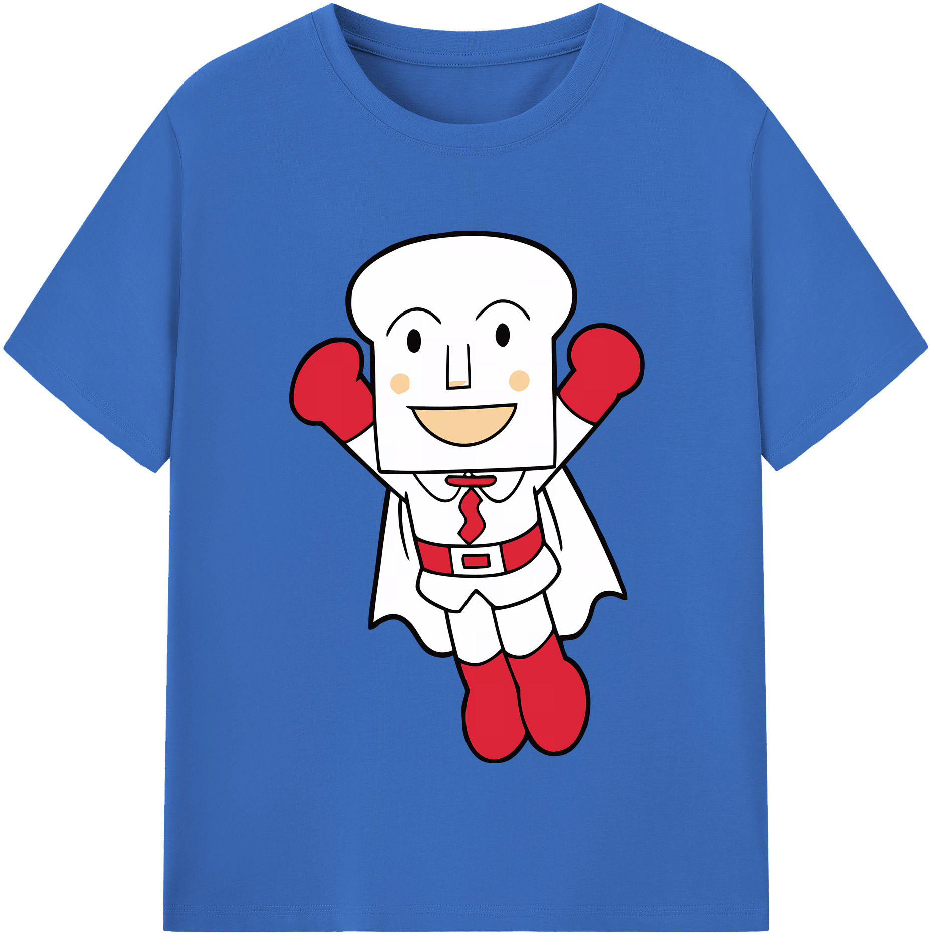 （画像用） アンパンマン Anpanman 綿100％半袖Tシャツ（フロントプリント）