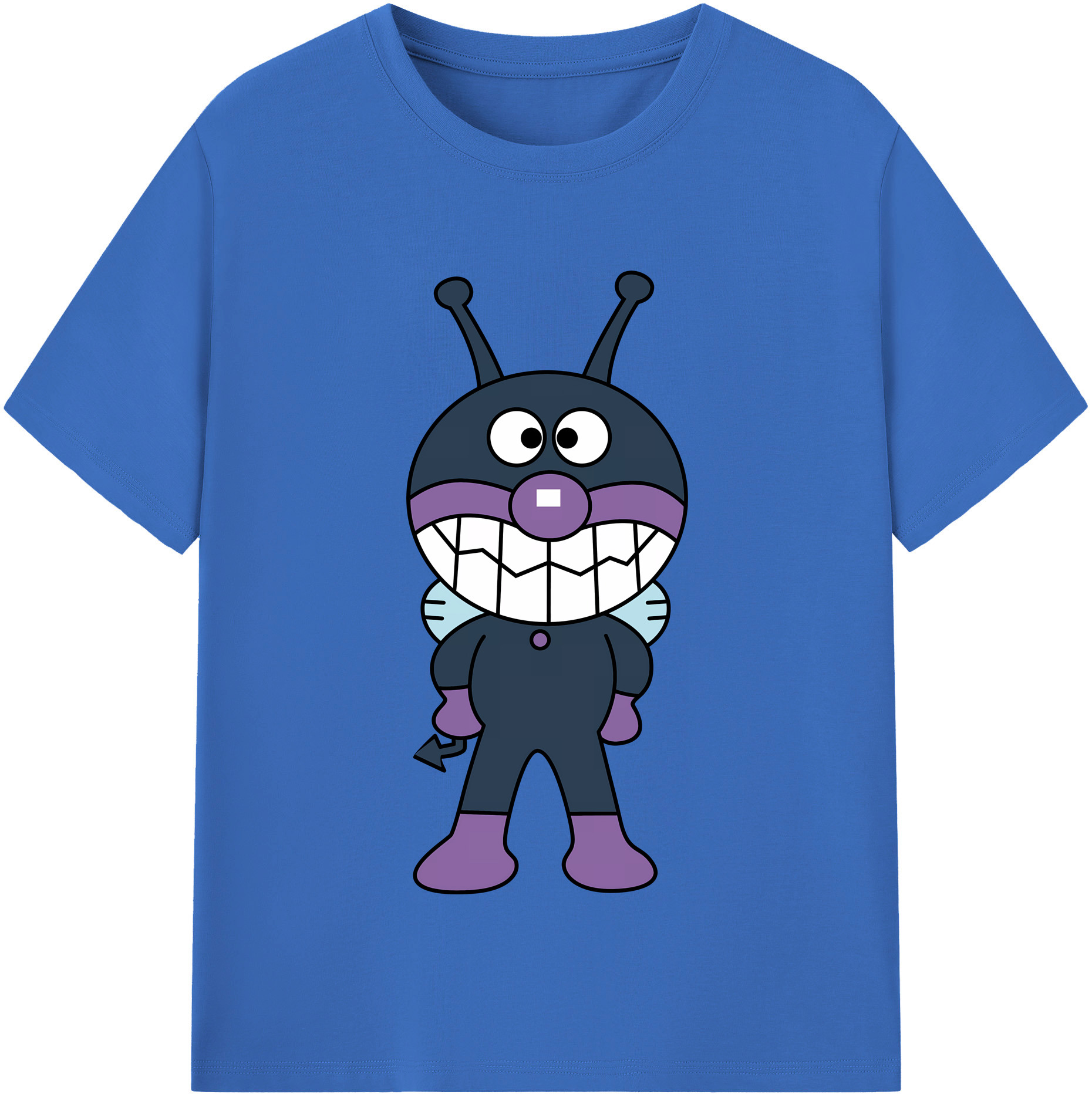 （画像用） アンパンマン Anpanman 綿100％半袖Tシャツ（フロントプリント）