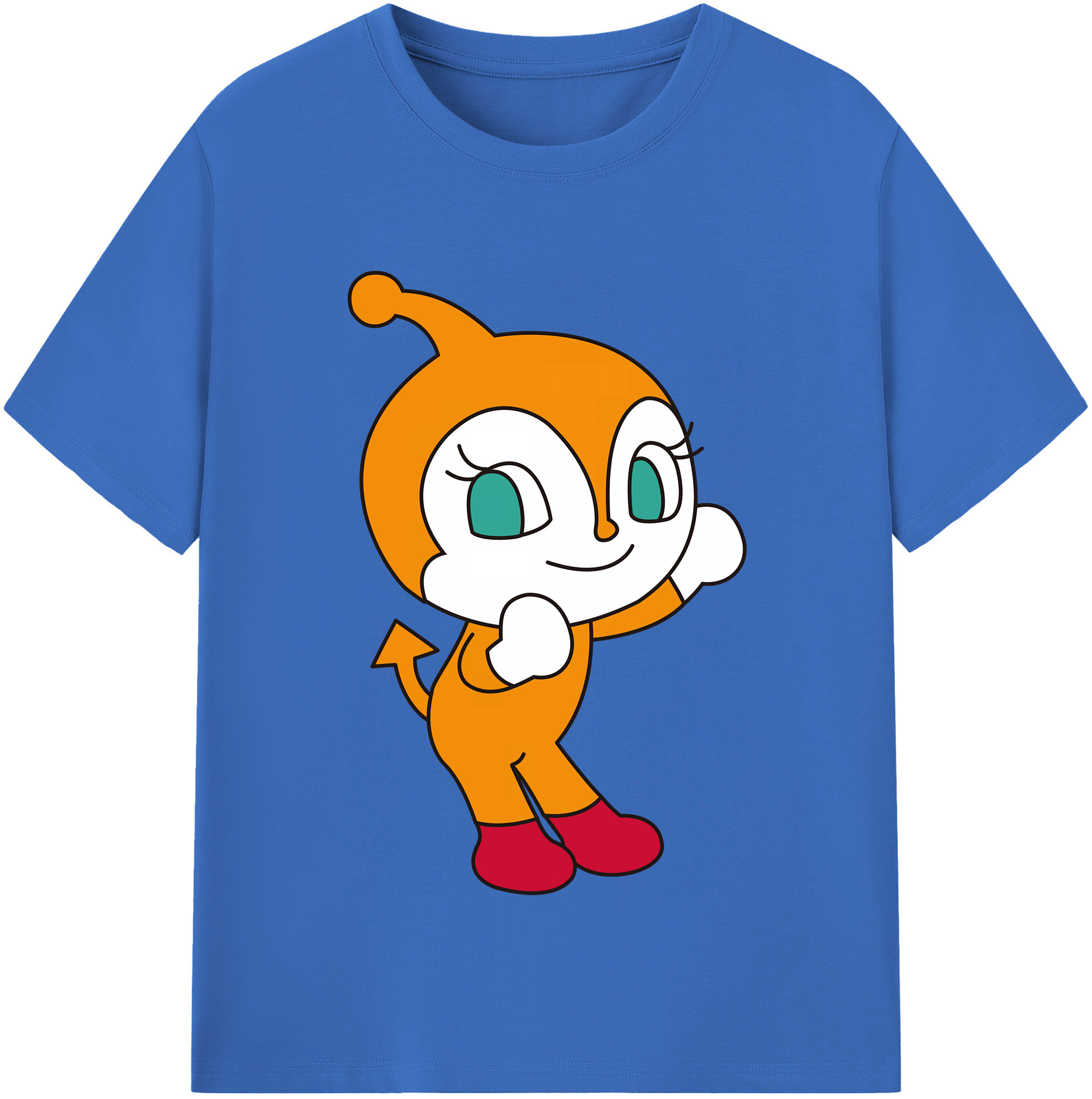 （画像用） アンパンマン Anpanman 綿100％半袖Tシャツ（フロントプリント）