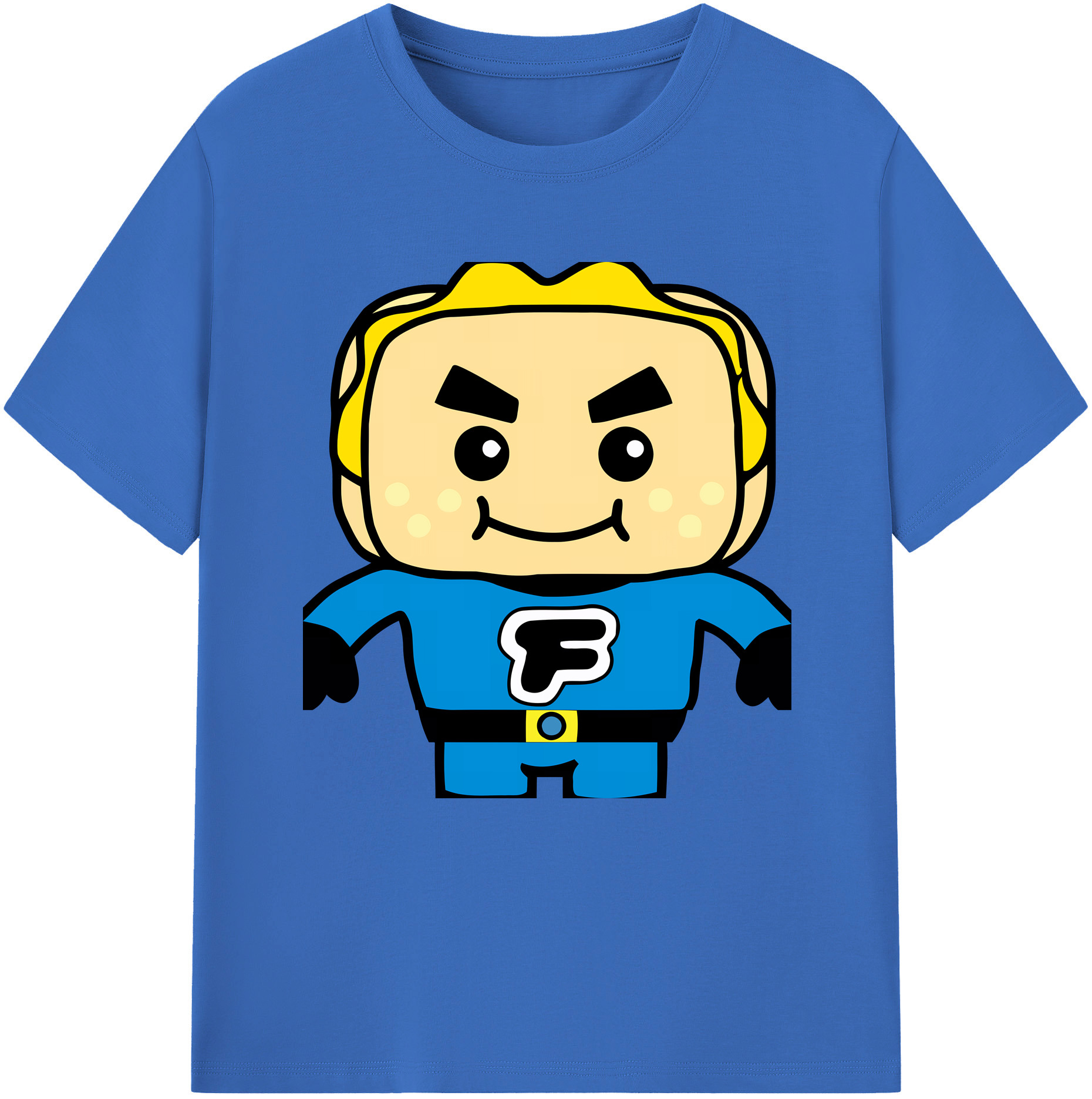 （画像用） アンパンマン Anpanman 綿100％半袖Tシャツ（フロントプリント）