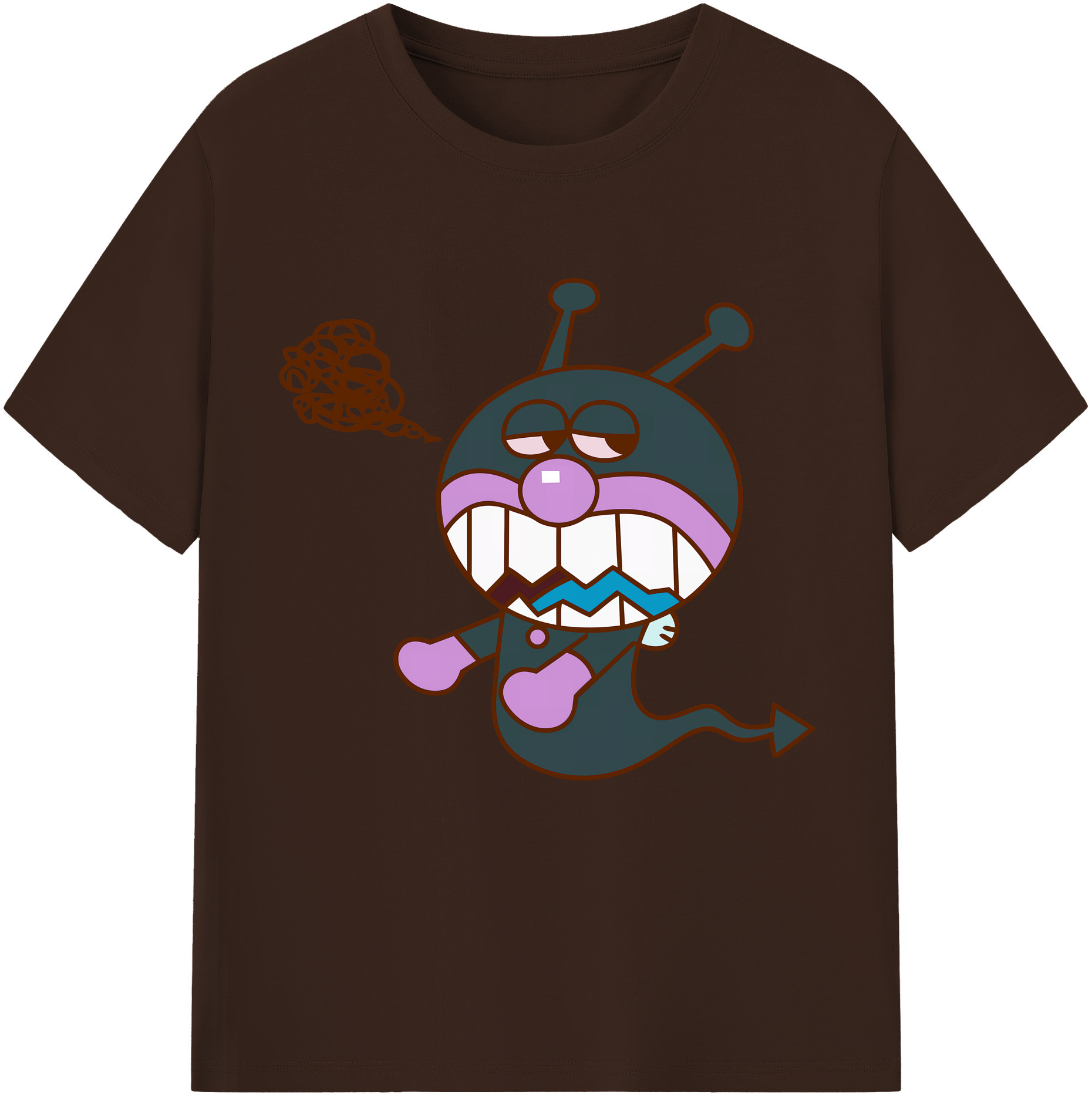 （画像用） アンパンマン Anpanman 綿100％半袖Tシャツ（フロントプリント）