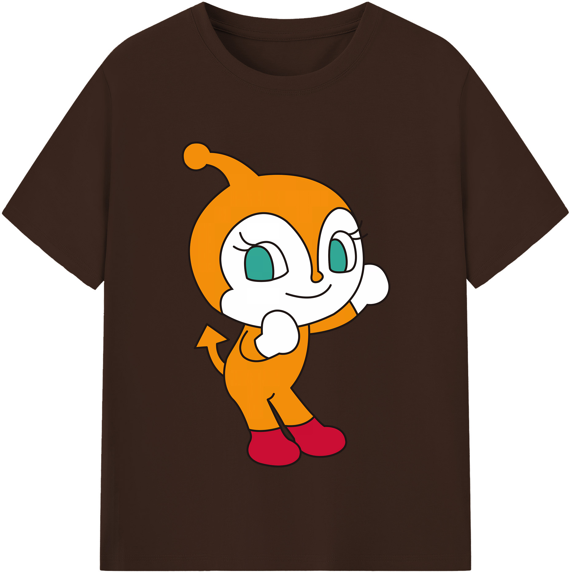 （画像用） アンパンマン Anpanman 綿100％半袖Tシャツ（フロントプリント）