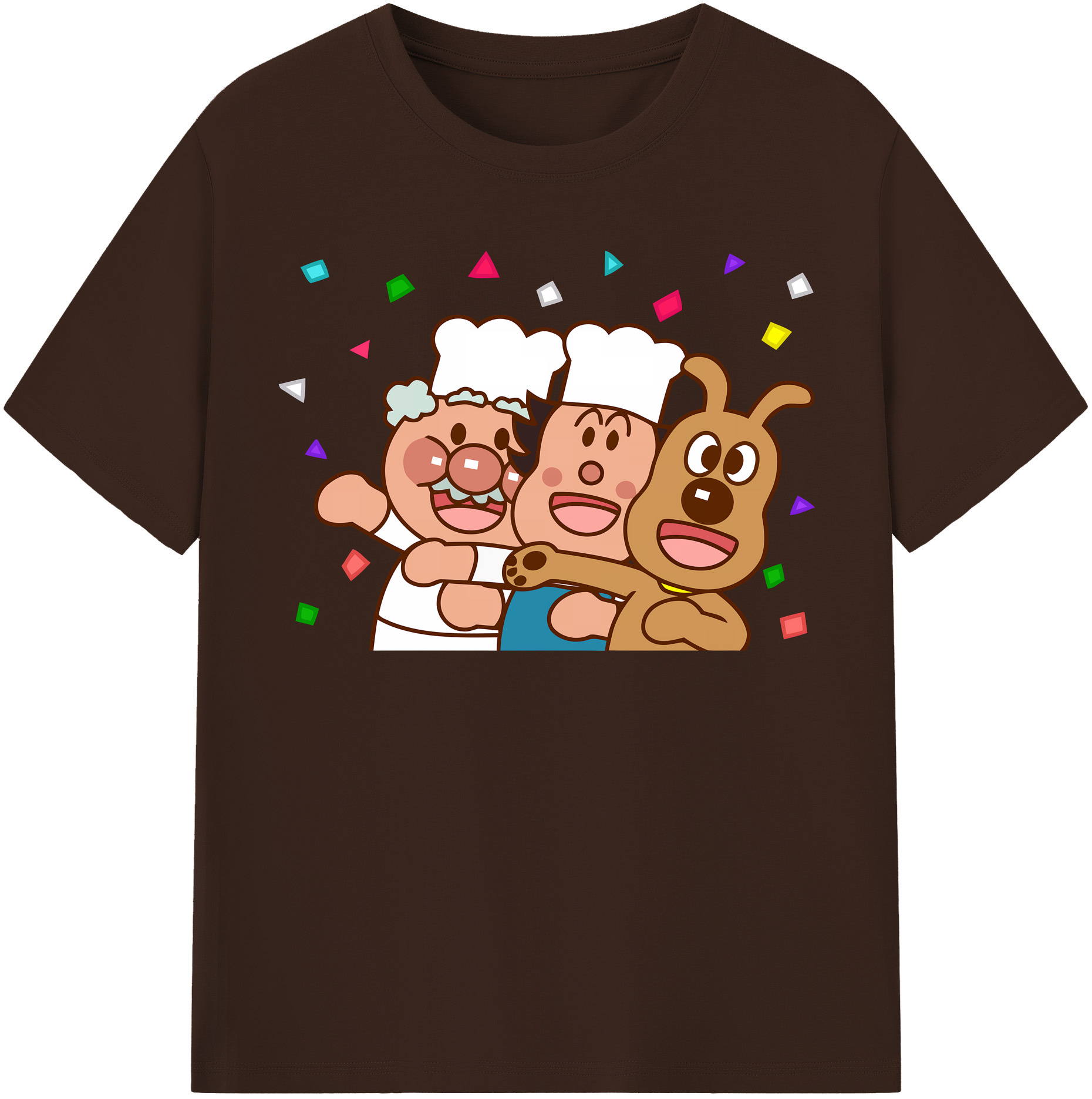 （画像用） アンパンマン Anpanman 綿100％半袖Tシャツ（フロントプリント）