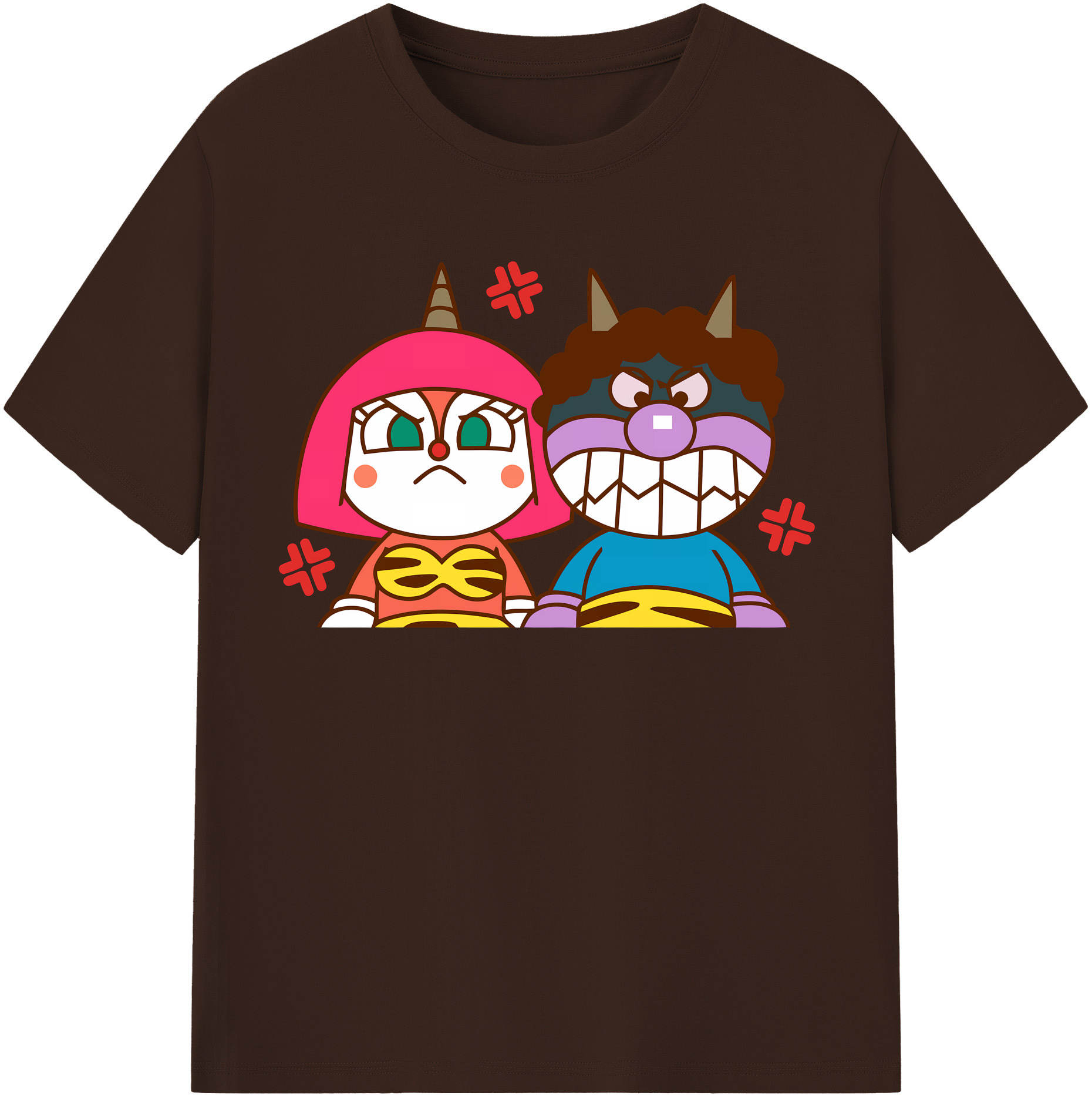 （画像用） アンパンマン Anpanman 綿100％半袖Tシャツ（フロントプリント）