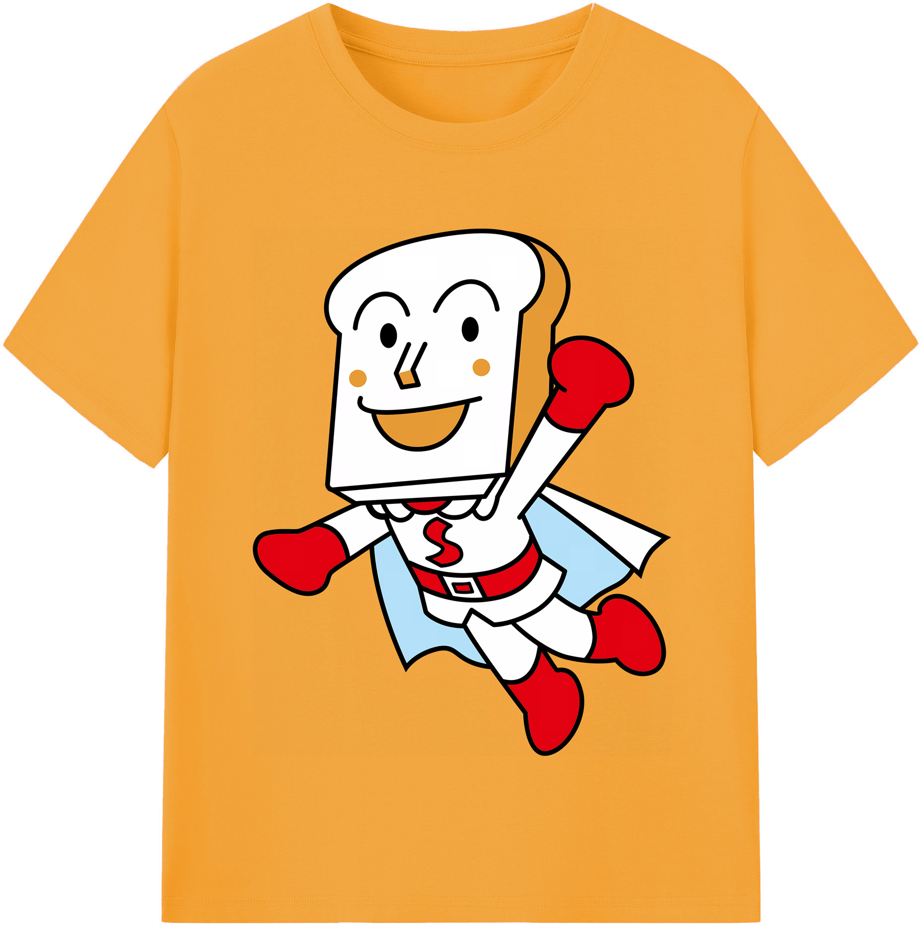 （画像用） アンパンマン Anpanman 綿100％半袖Tシャツ（フロントプリント）