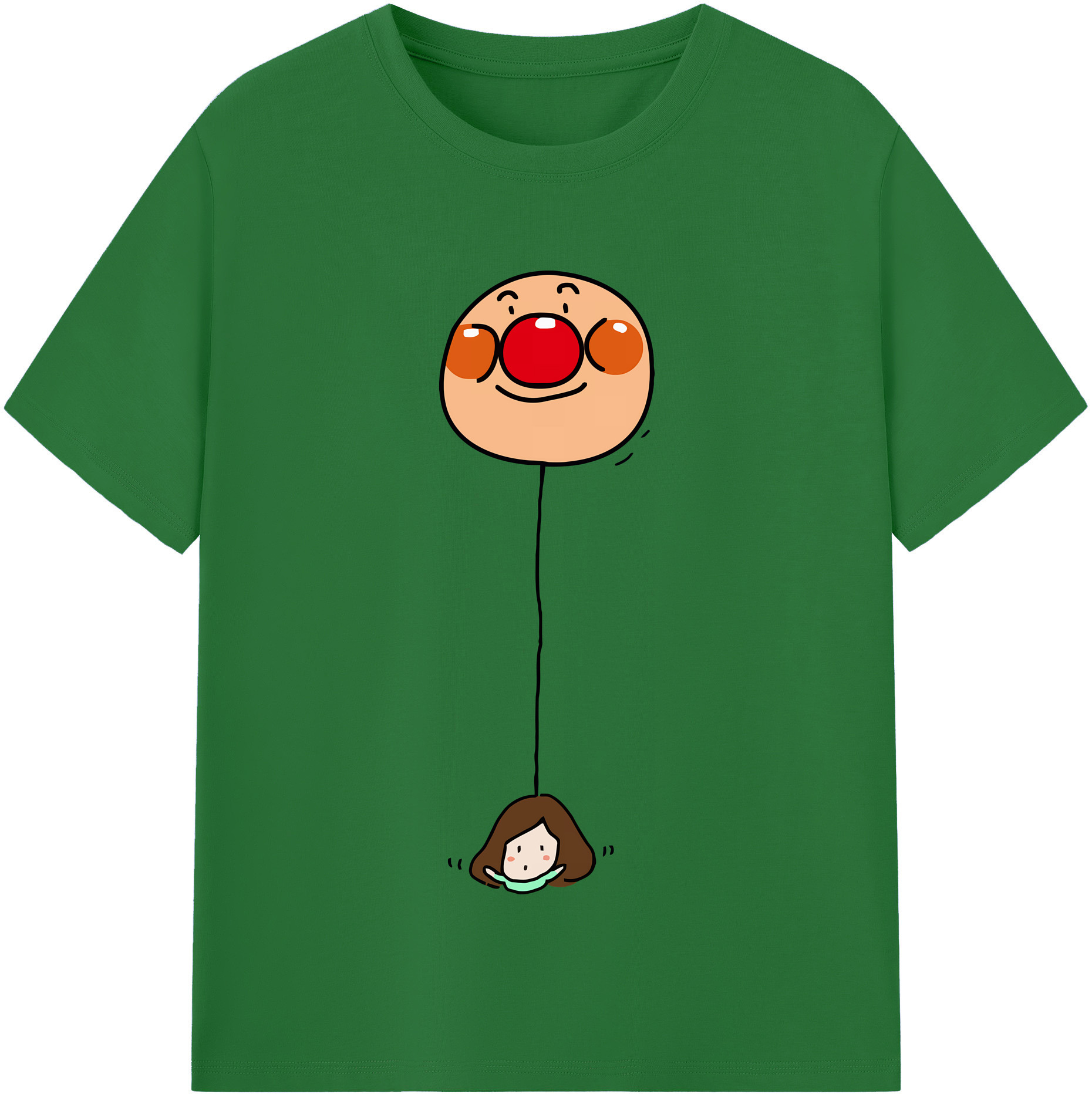 （画像用） アンパンマン Anpanman 綿100％半袖Tシャツ（フロントプリント）