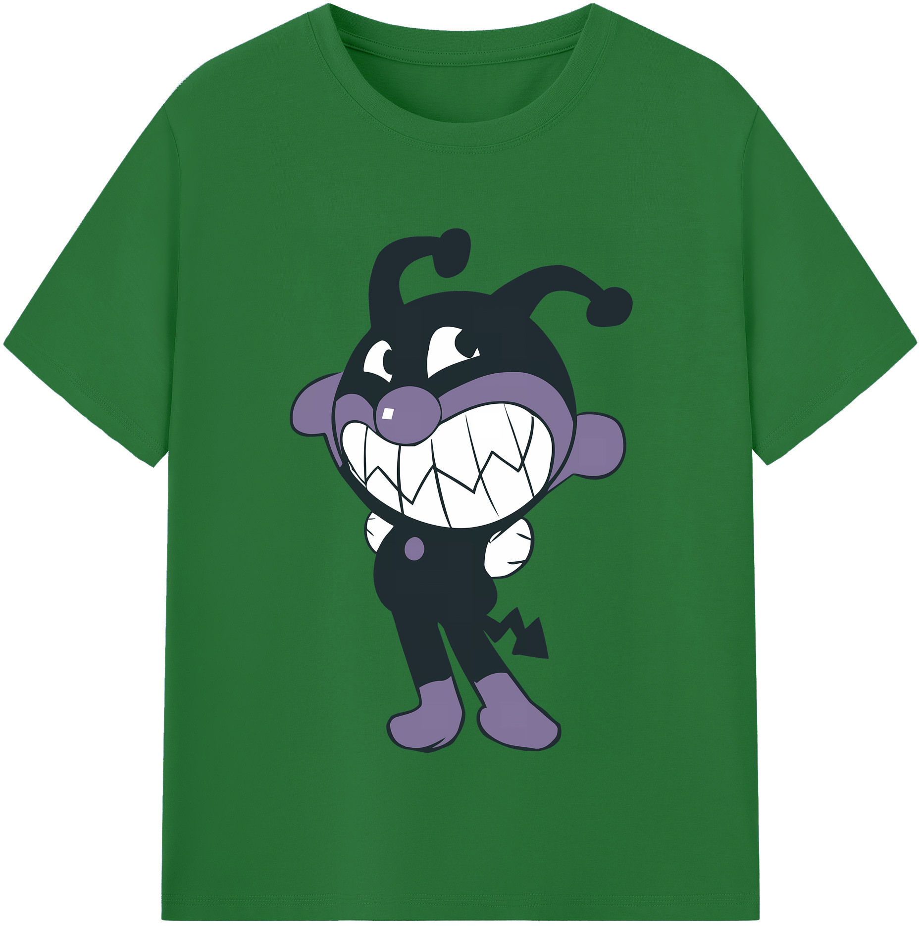 （画像用） アンパンマン Anpanman 綿100％半袖Tシャツ（フロントプリント）