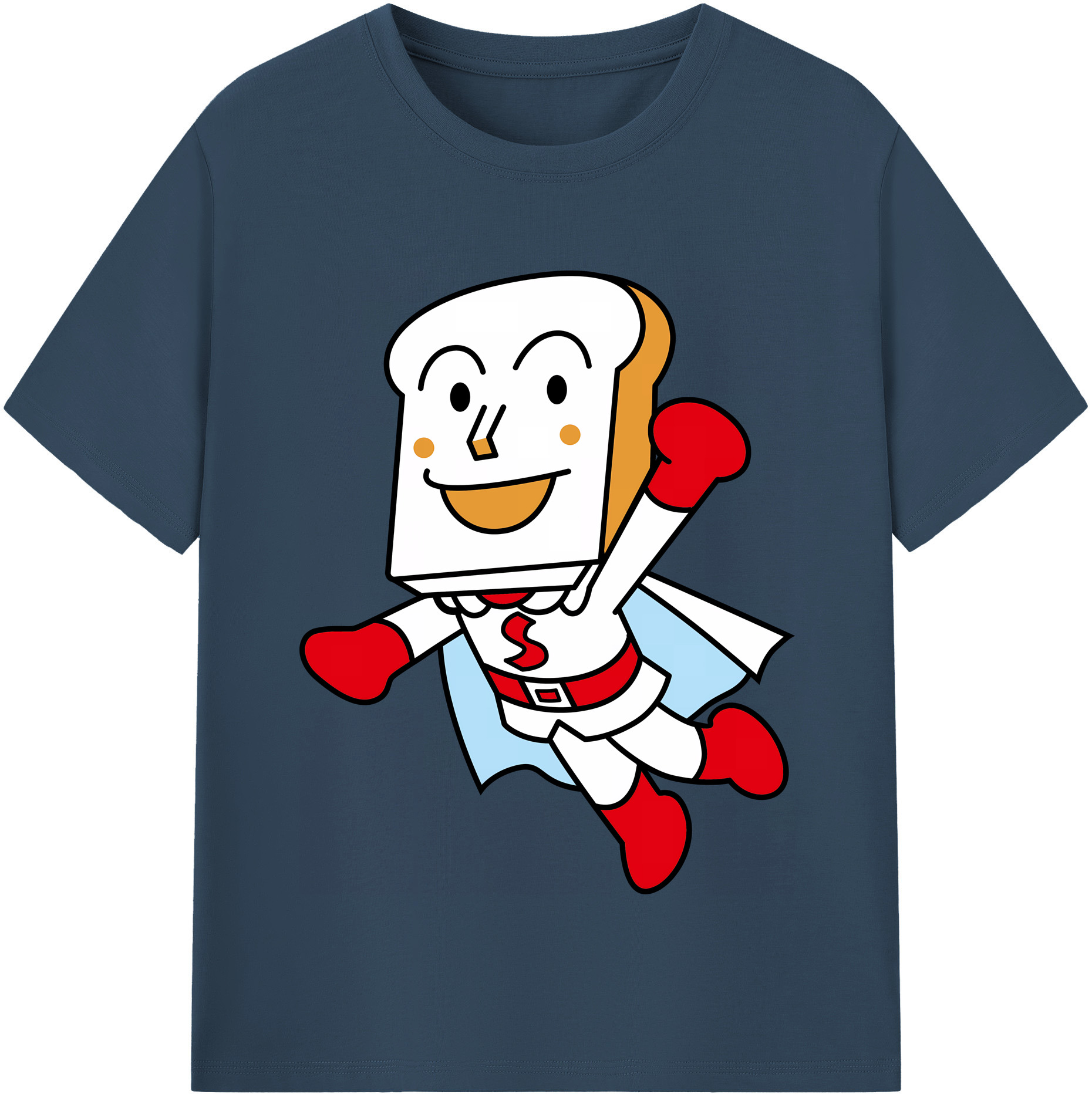 （画像用） アンパンマン Anpanman 綿100％半袖Tシャツ（フロントプリント）