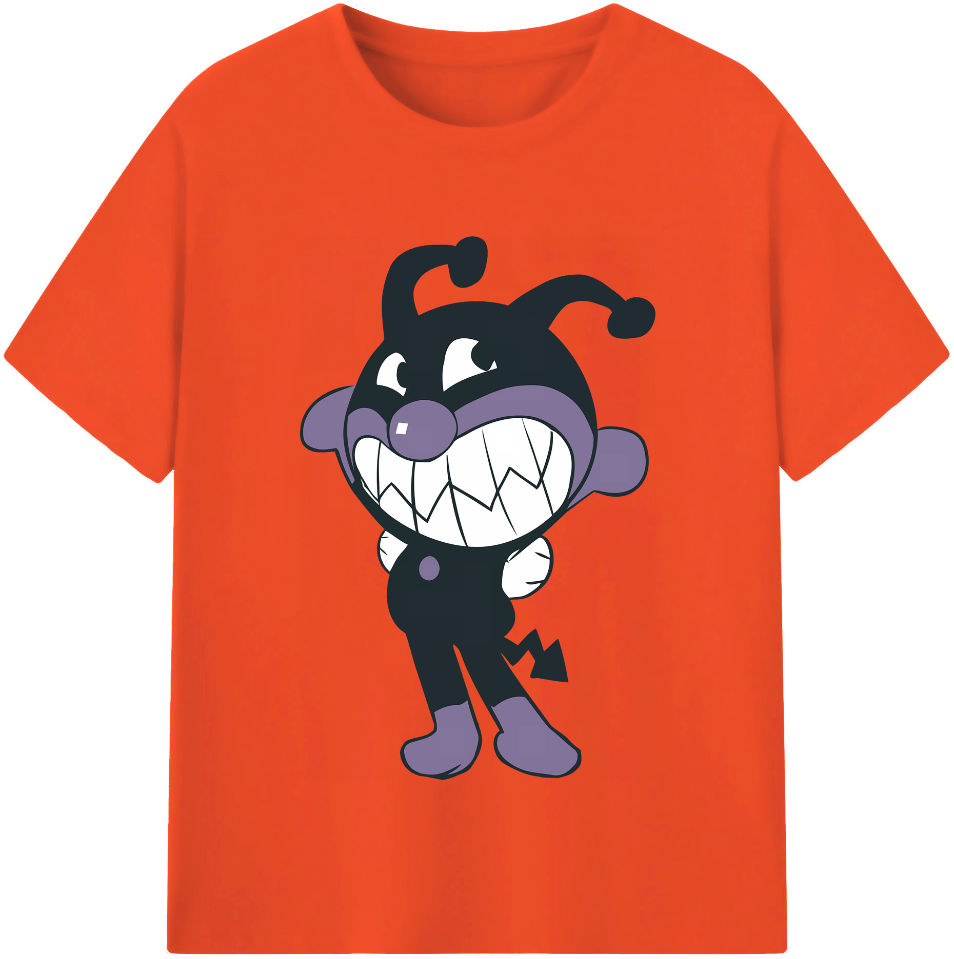 （画像用） アンパンマン Anpanman 綿100％半袖Tシャツ（フロントプリント）