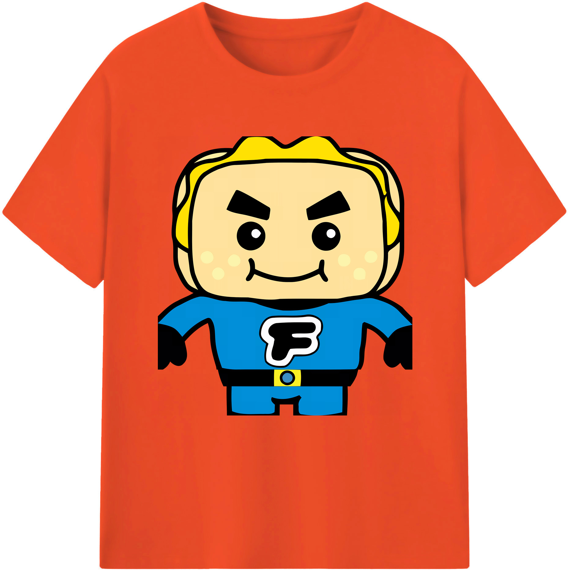 （画像用） アンパンマン Anpanman 綿100％半袖Tシャツ（フロントプリント）