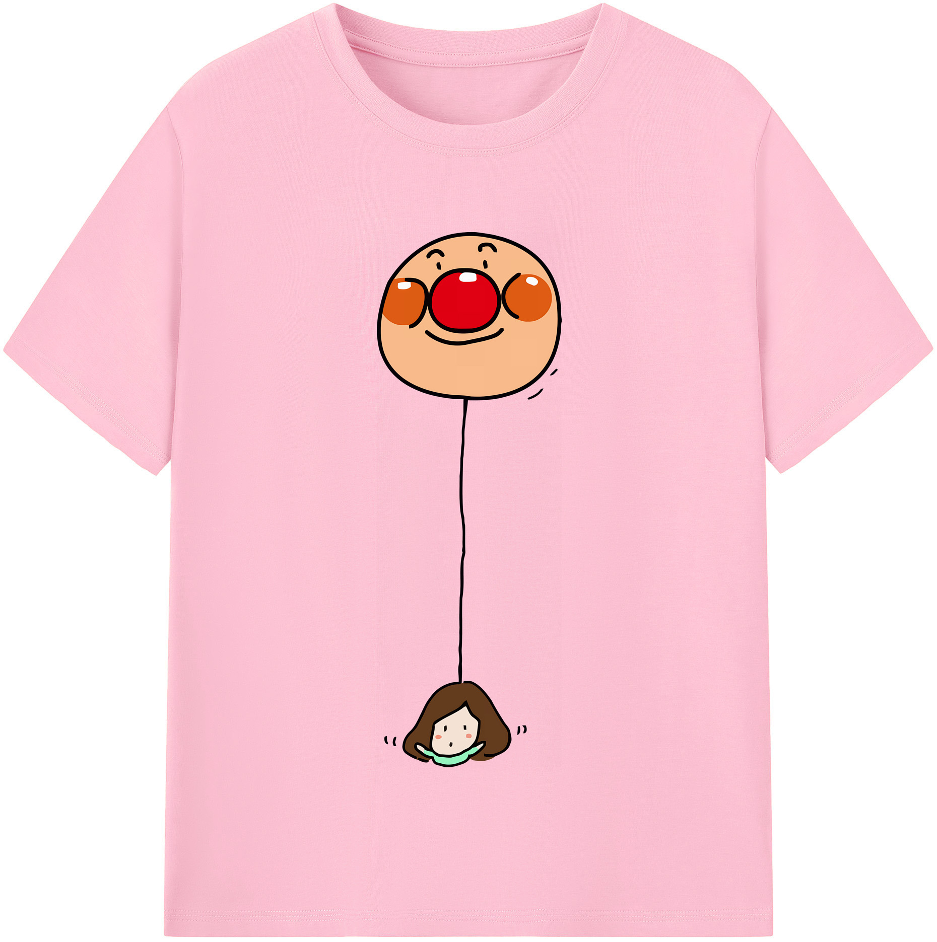 （画像用） アンパンマン Anpanman 綿100％半袖Tシャツ（フロントプリント）