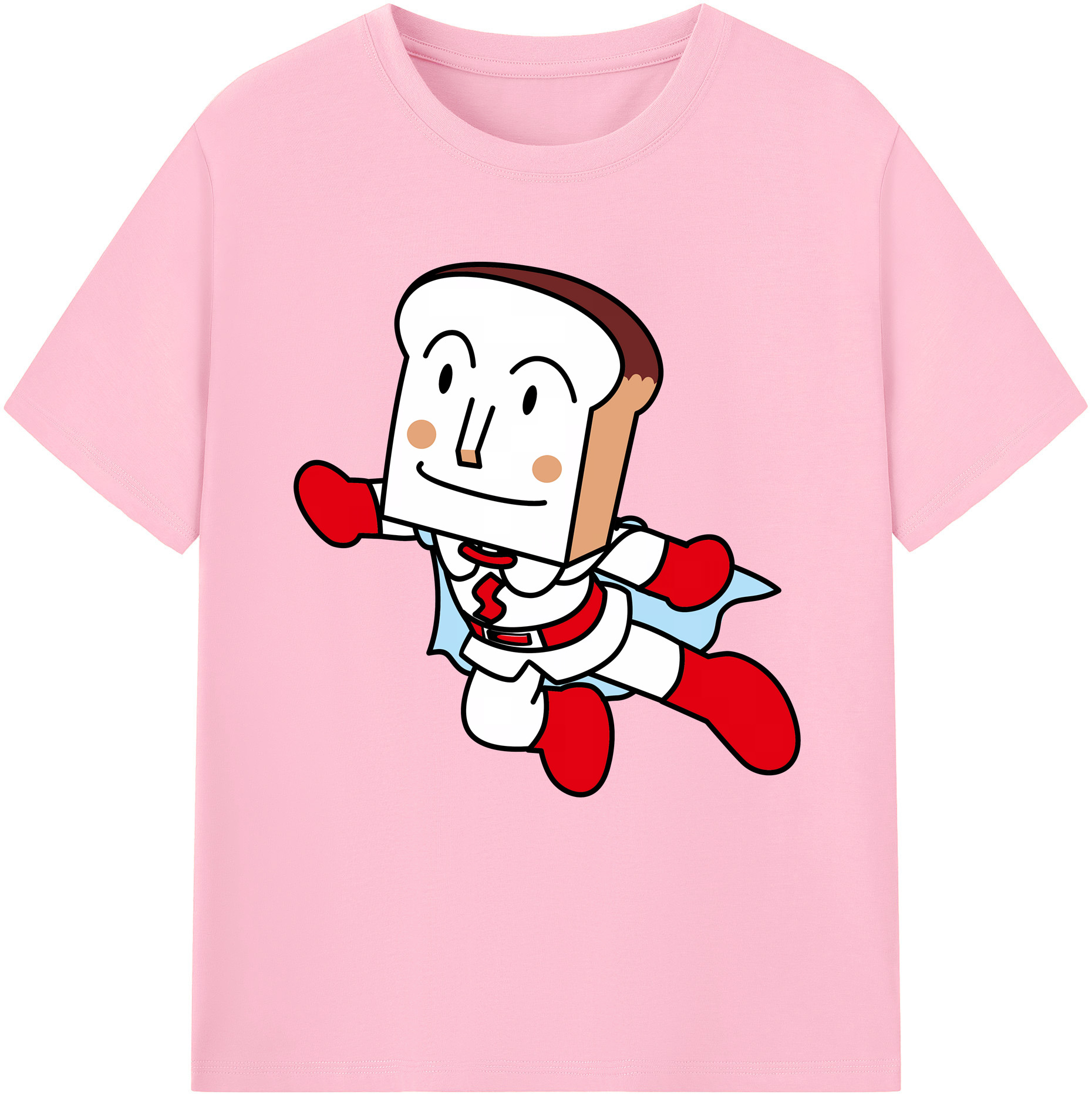 （画像用） アンパンマン Anpanman 綿100％半袖Tシャツ（フロントプリント）