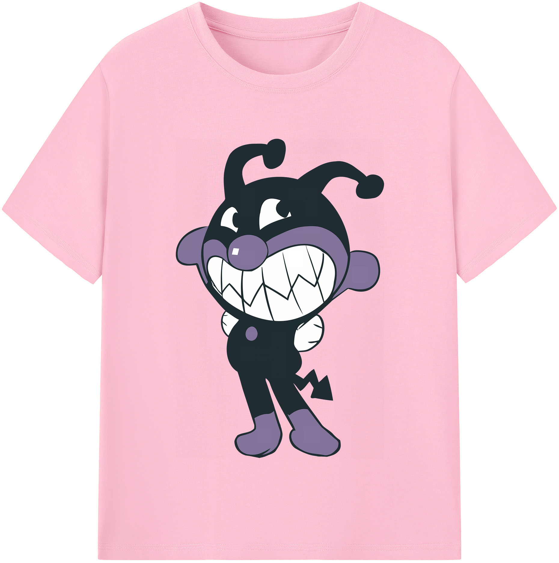（画像用） アンパンマン Anpanman 綿100％半袖Tシャツ（フロントプリント）