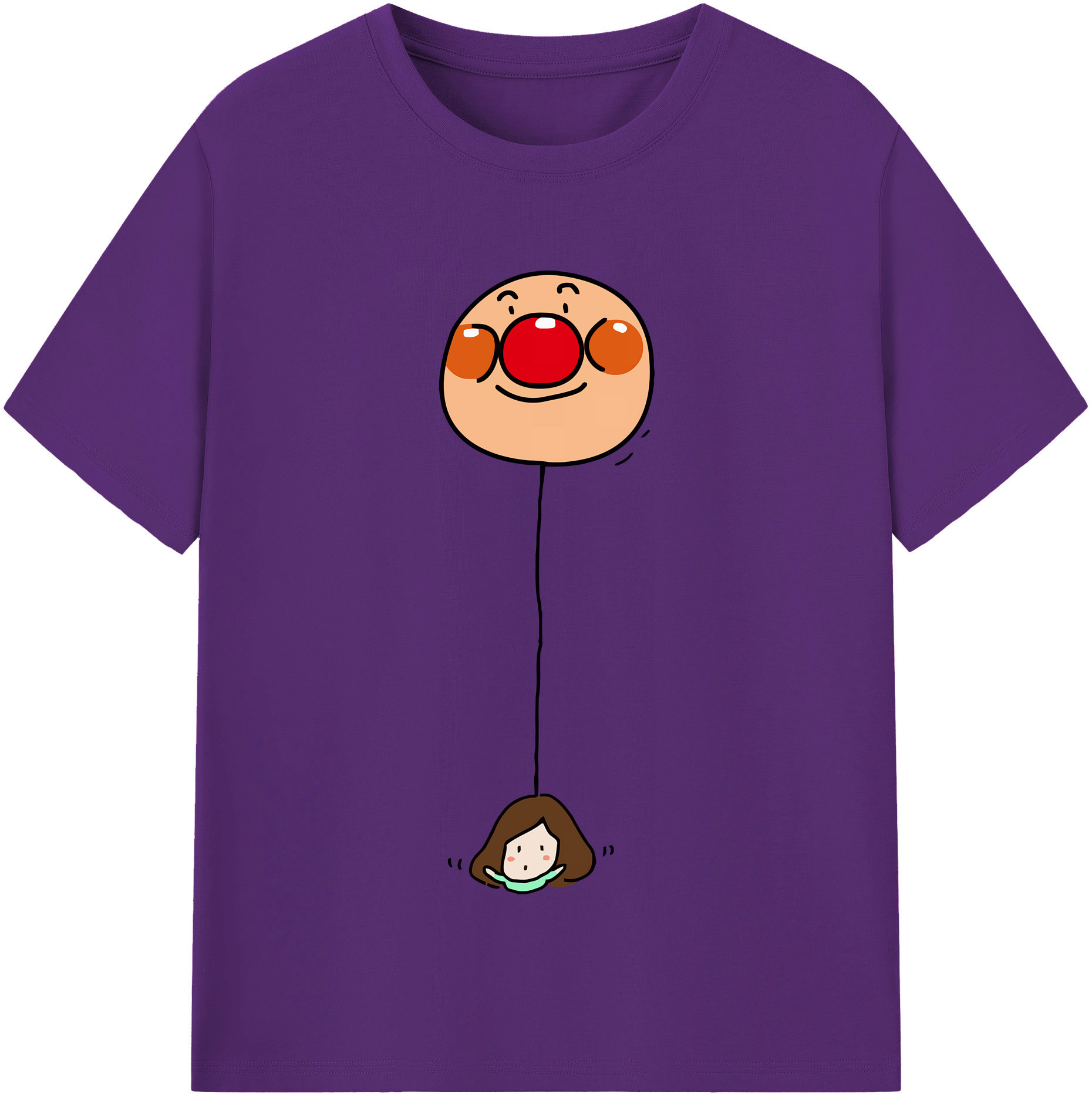 （画像用） アンパンマン Anpanman 綿100％半袖Tシャツ（フロントプリント）