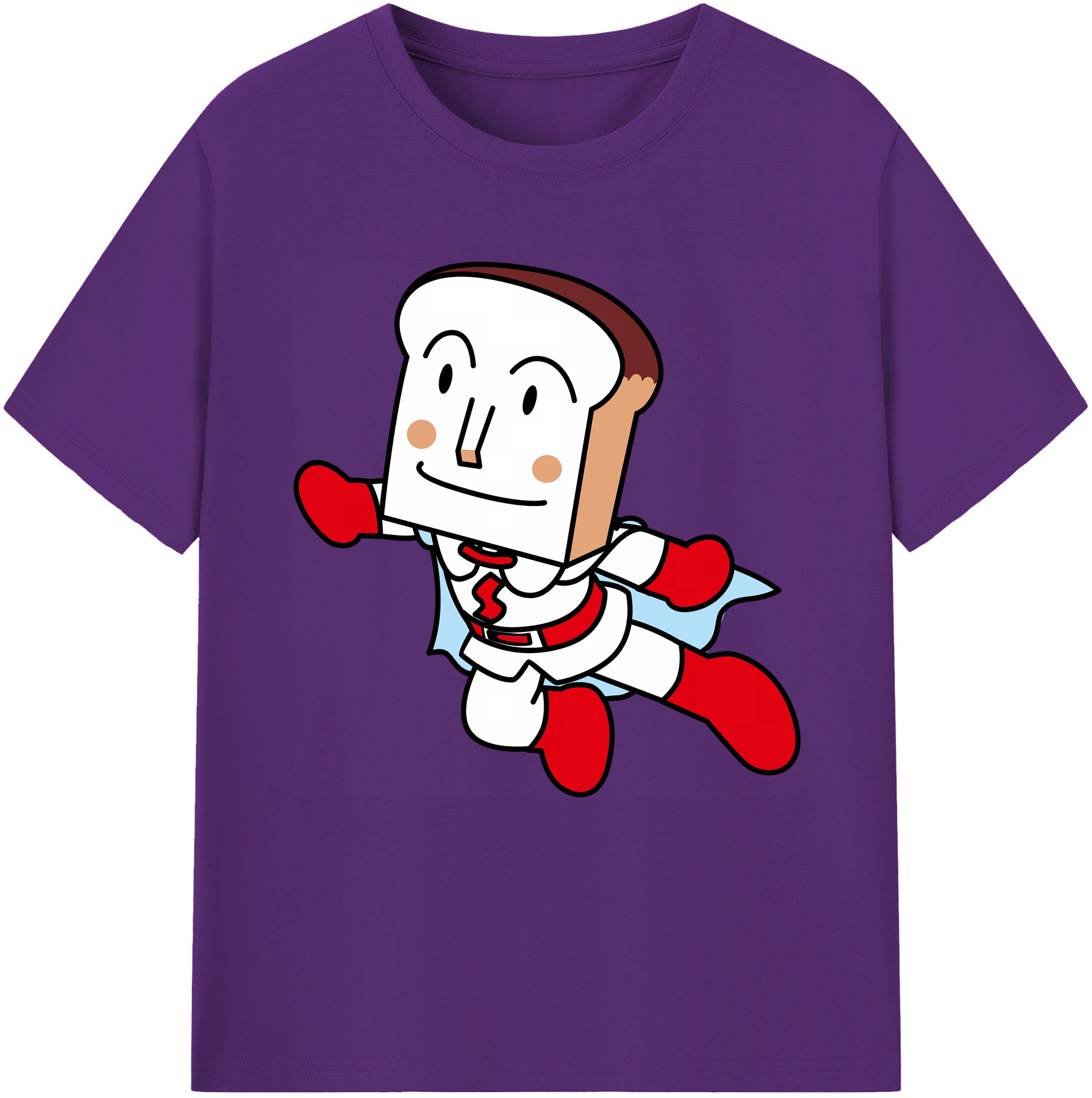 （画像用） アンパンマン Anpanman 綿100％半袖Tシャツ（フロントプリント）