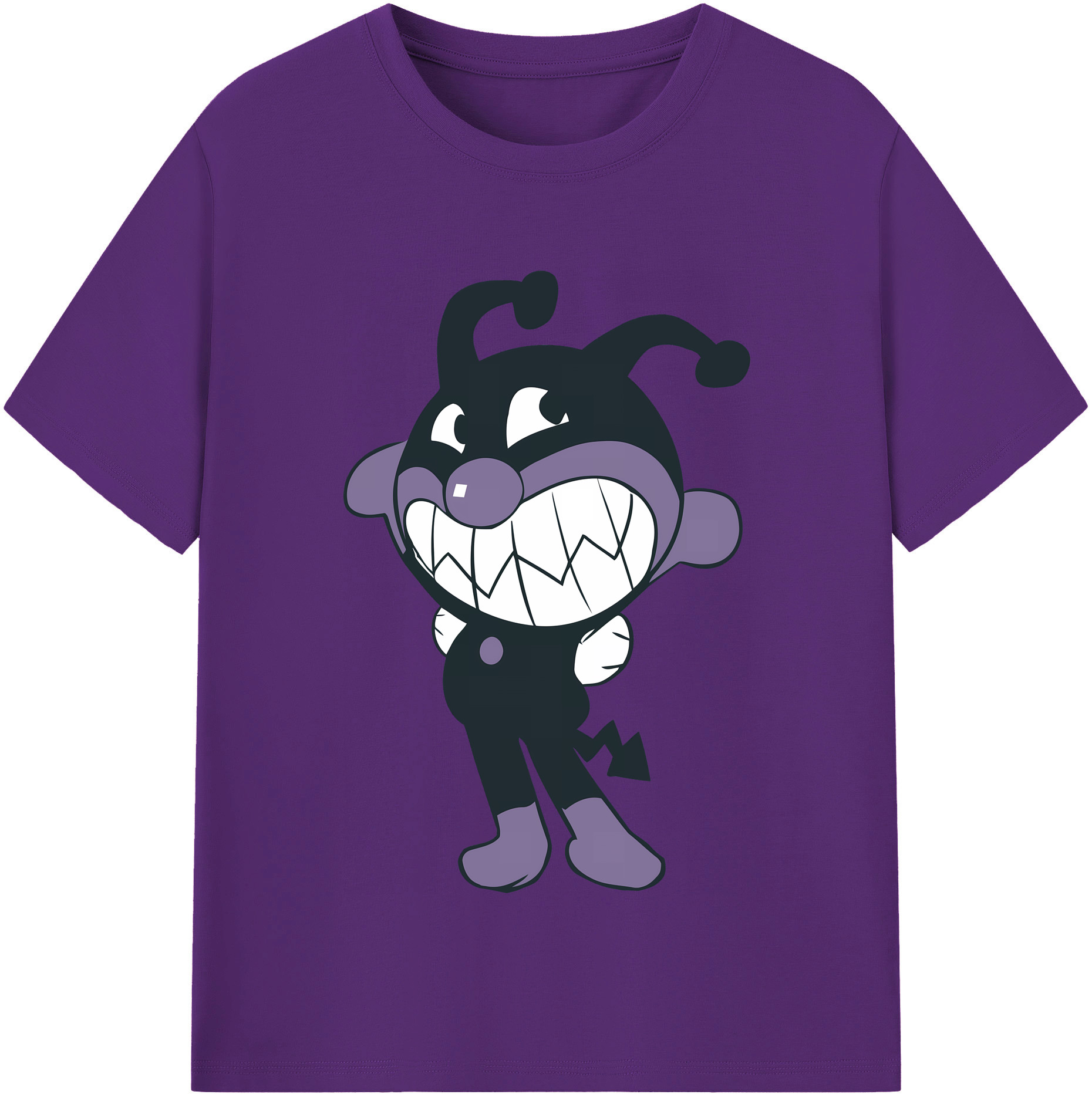 （画像用） アンパンマン Anpanman 綿100％半袖Tシャツ（フロントプリント）