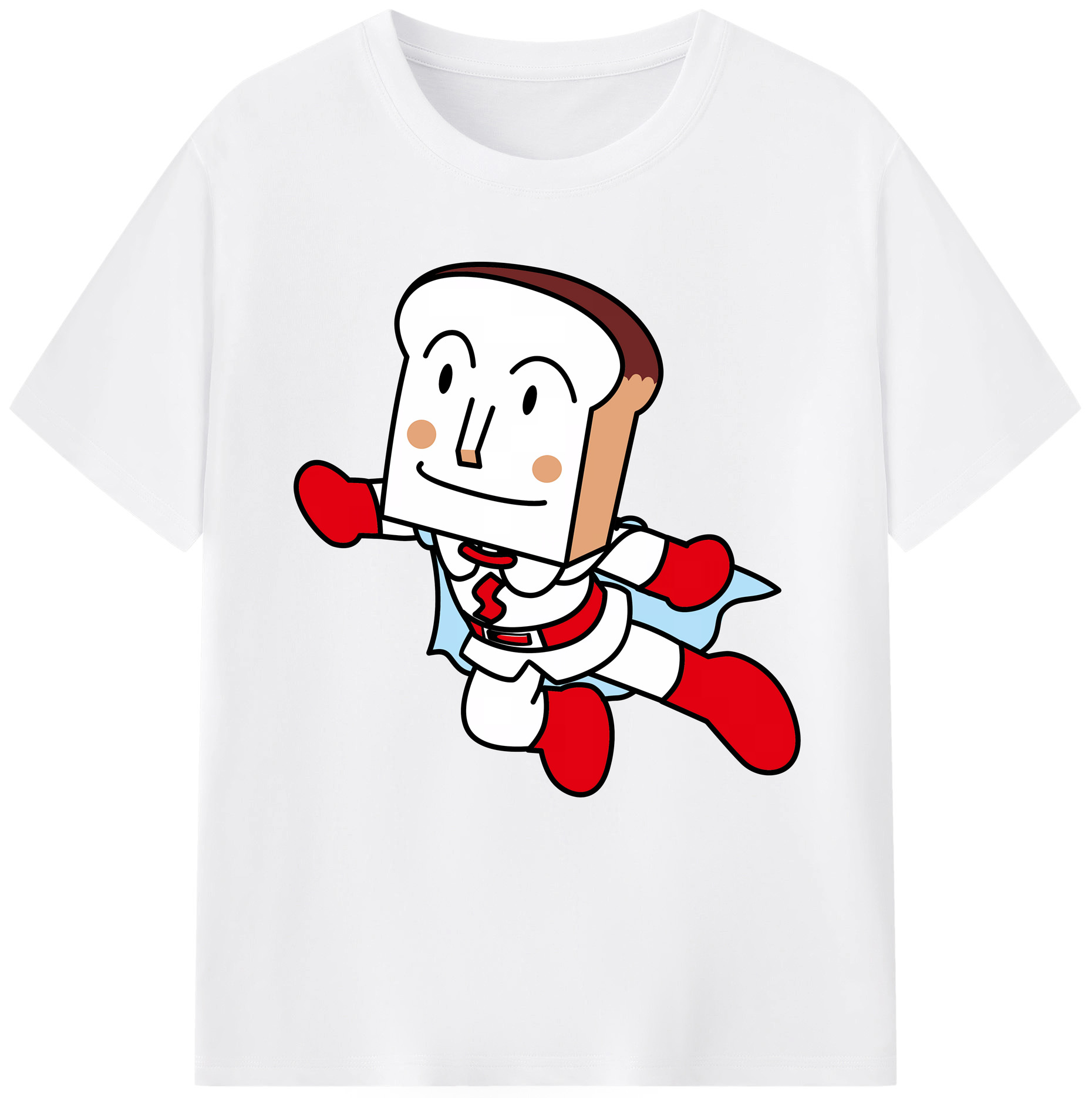 （画像用） アンパンマン Anpanman 綿100％半袖Tシャツ（フロントプリント）