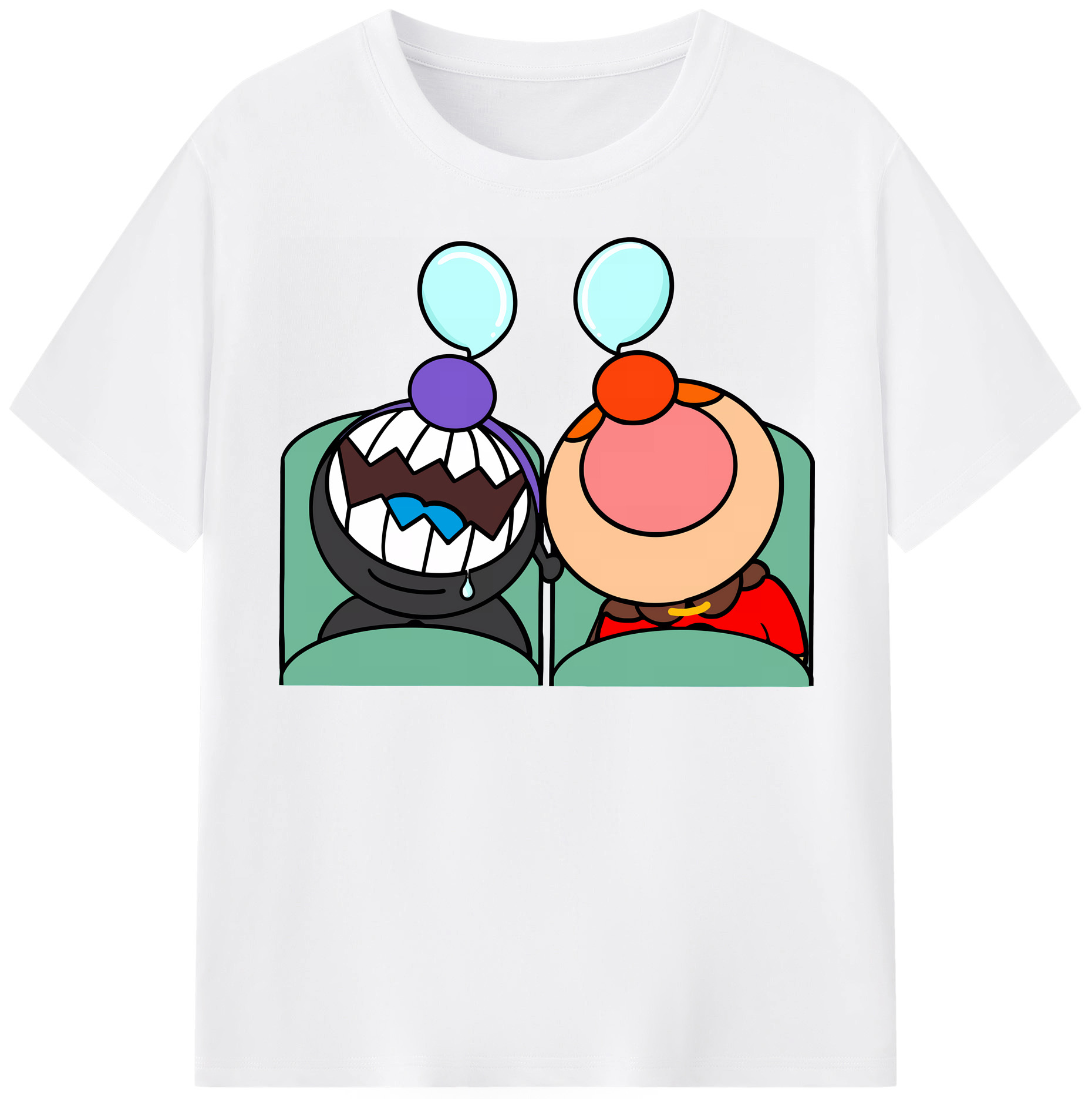 （画像用） アンパンマン Anpanman 綿100％半袖Tシャツ（フロントプリント）