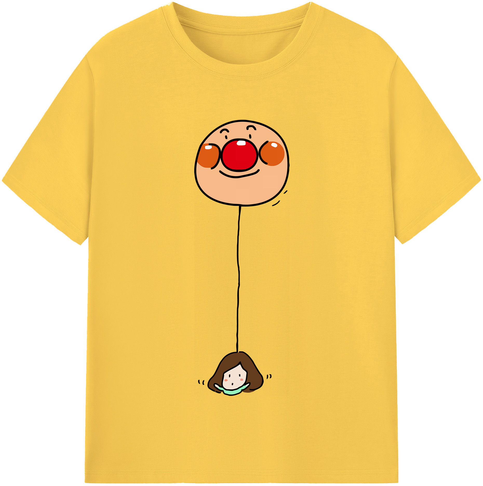 （画像用） アンパンマン Anpanman 綿100％半袖Tシャツ（フロントプリント）