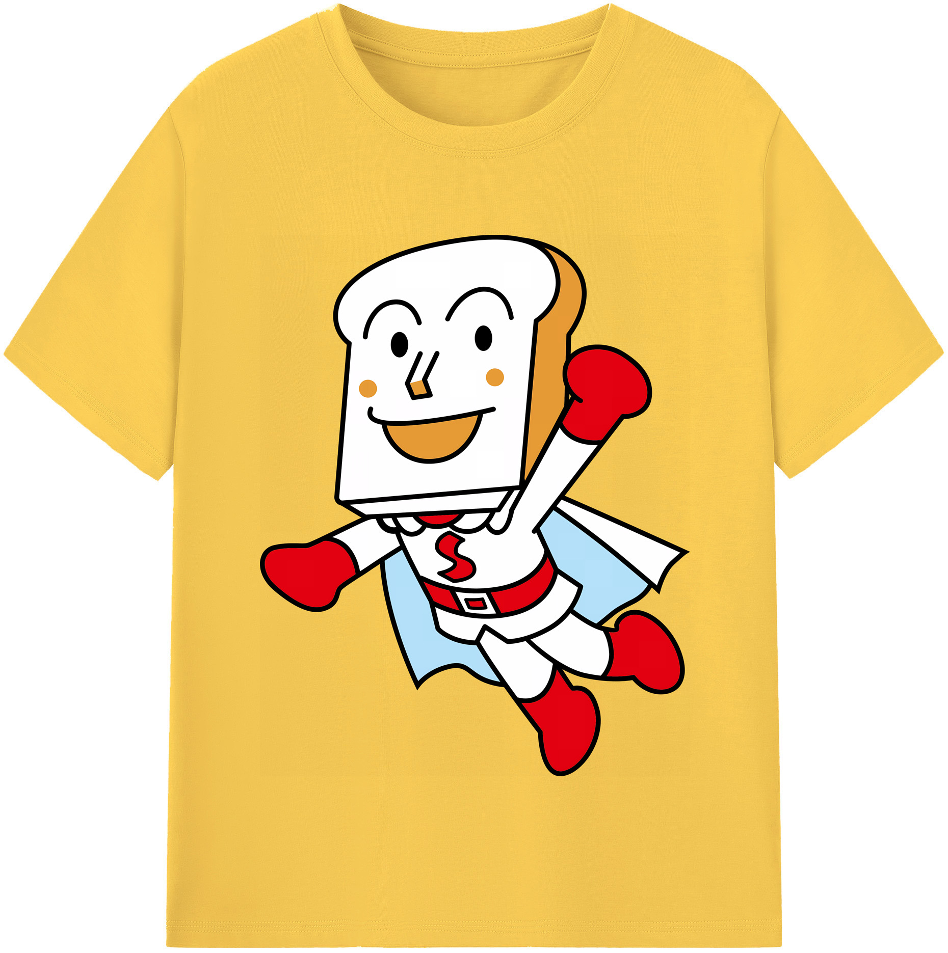 （画像用） アンパンマン Anpanman 綿100％半袖Tシャツ（フロントプリント）