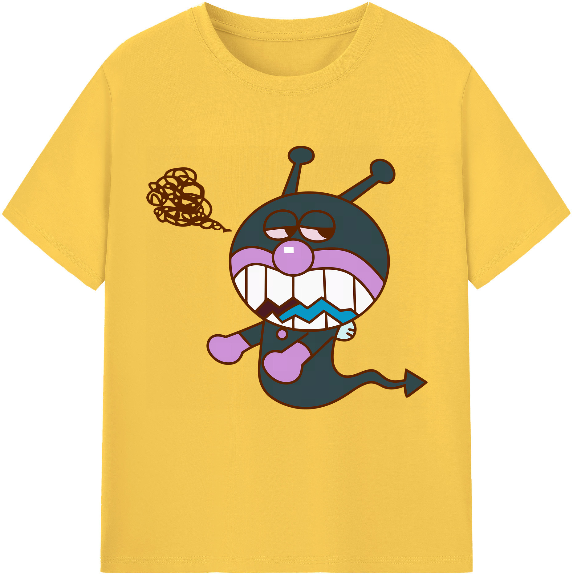 （画像用） アンパンマン Anpanman 綿100％半袖Tシャツ（フロントプリント）