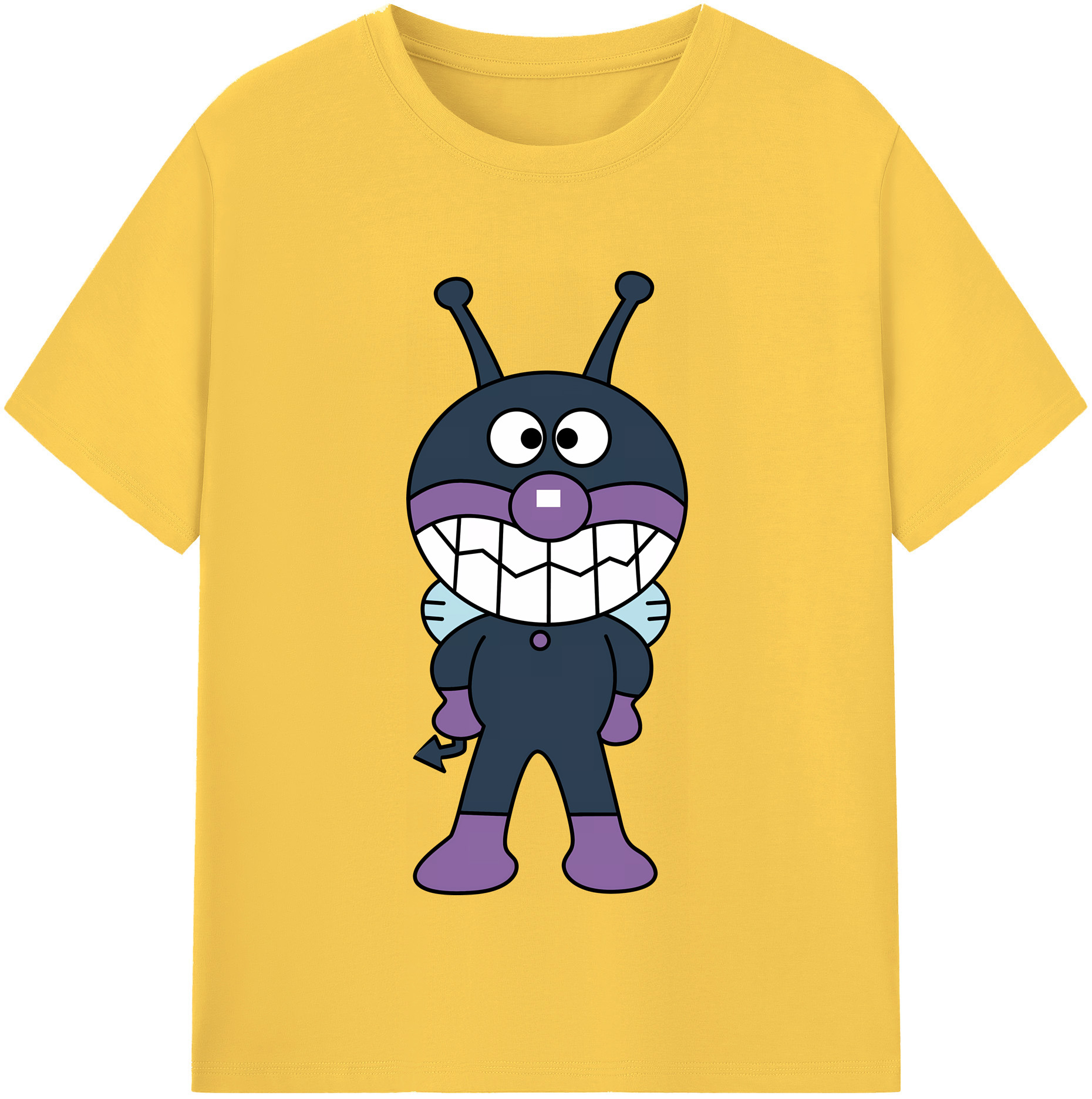 （画像用） アンパンマン Anpanman 綿100％半袖Tシャツ（フロントプリント）