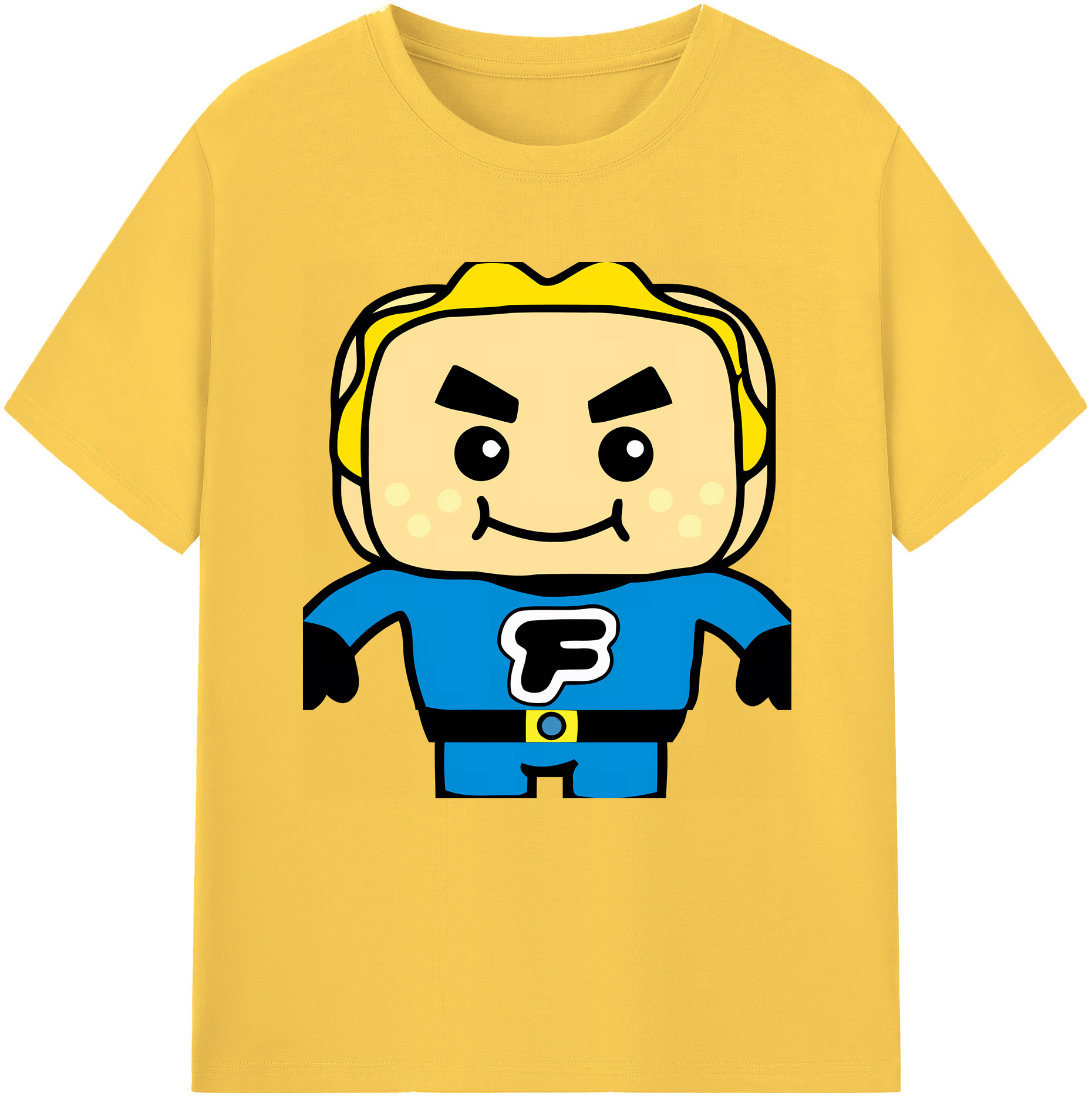 （画像用） アンパンマン Anpanman 綿100％半袖Tシャツ（フロントプリント）