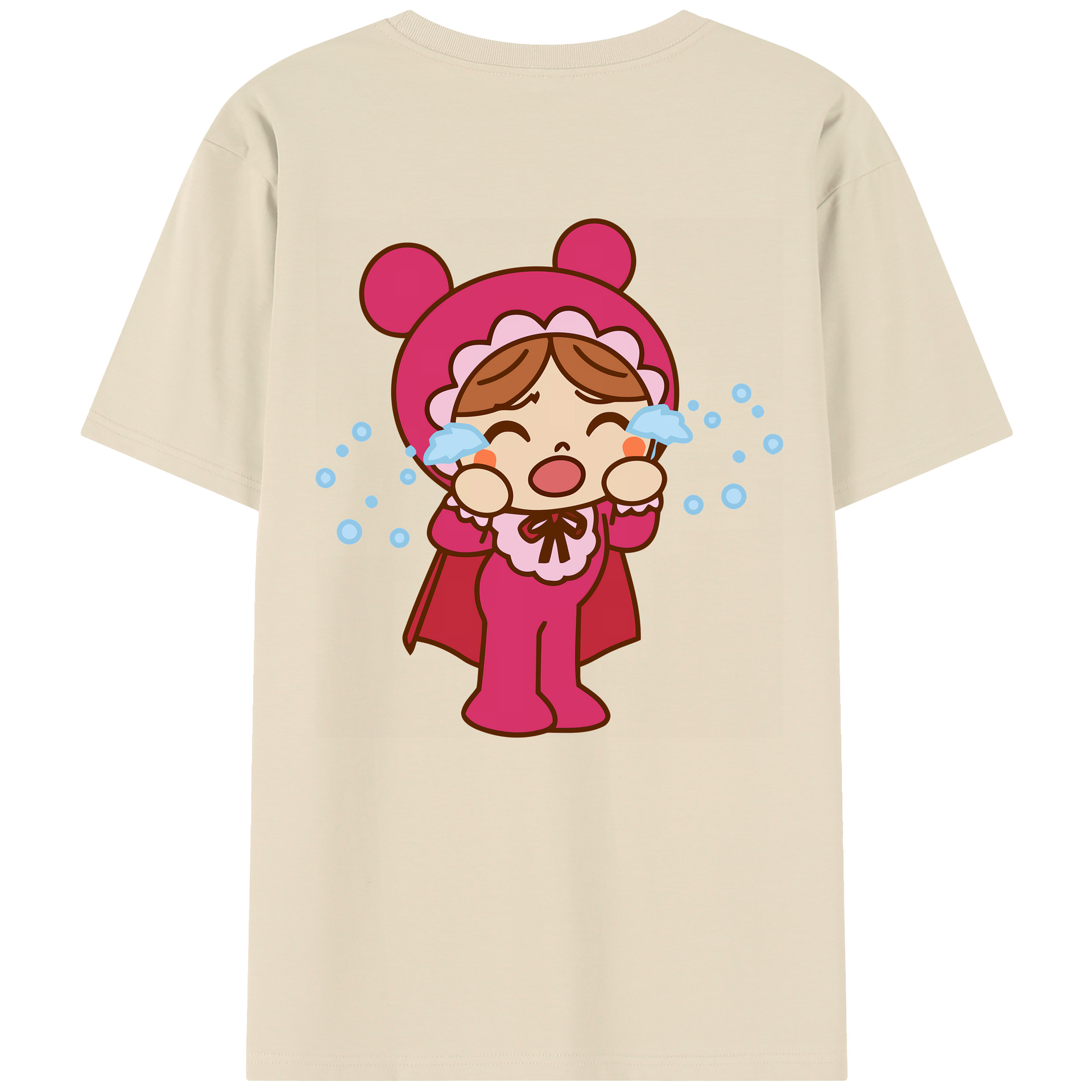 （画像用） アンパンマン Anpanman 綿100％半袖Tシャツ（背面プリント）
