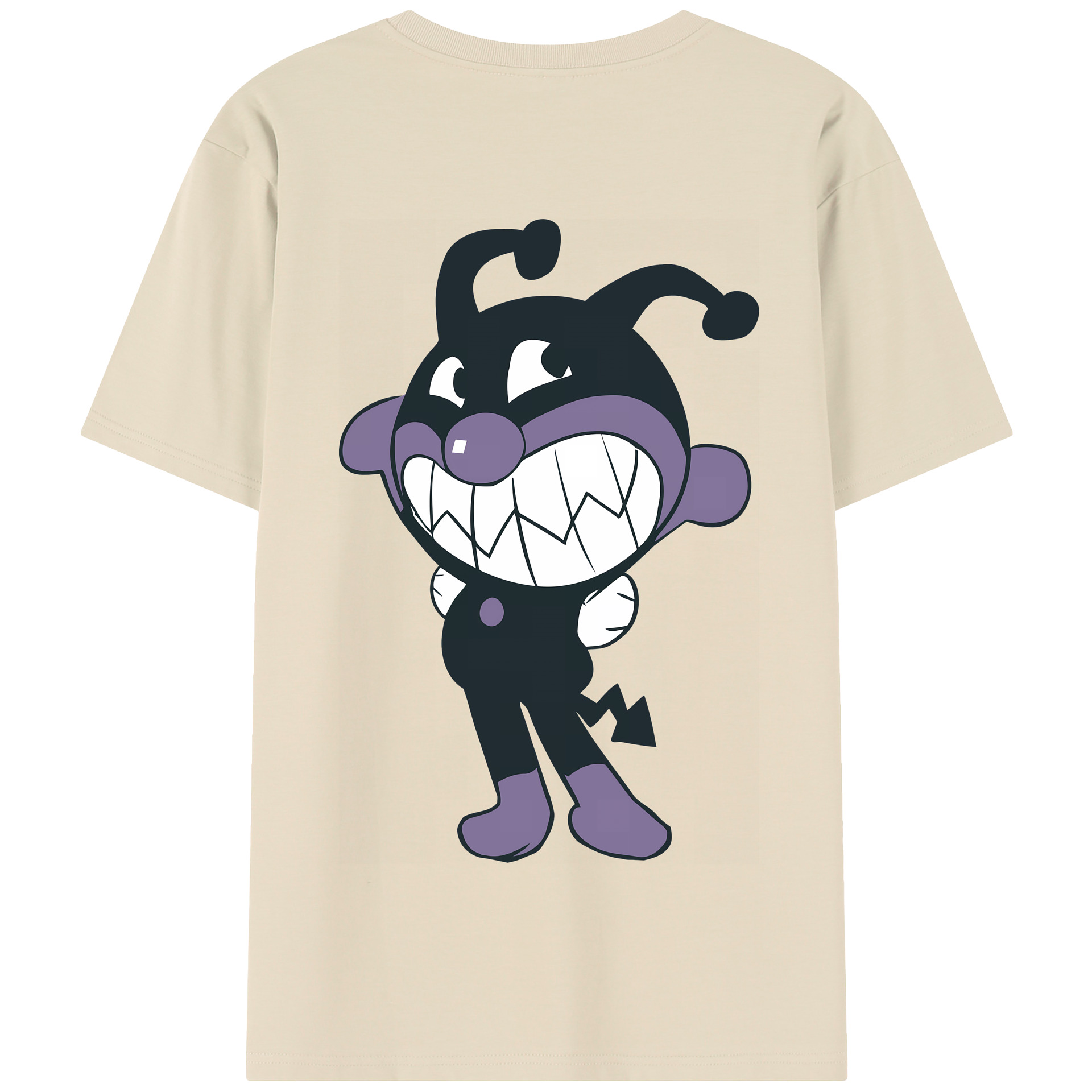 （画像用） アンパンマン Anpanman 綿100％半袖Tシャツ（背面プリント）