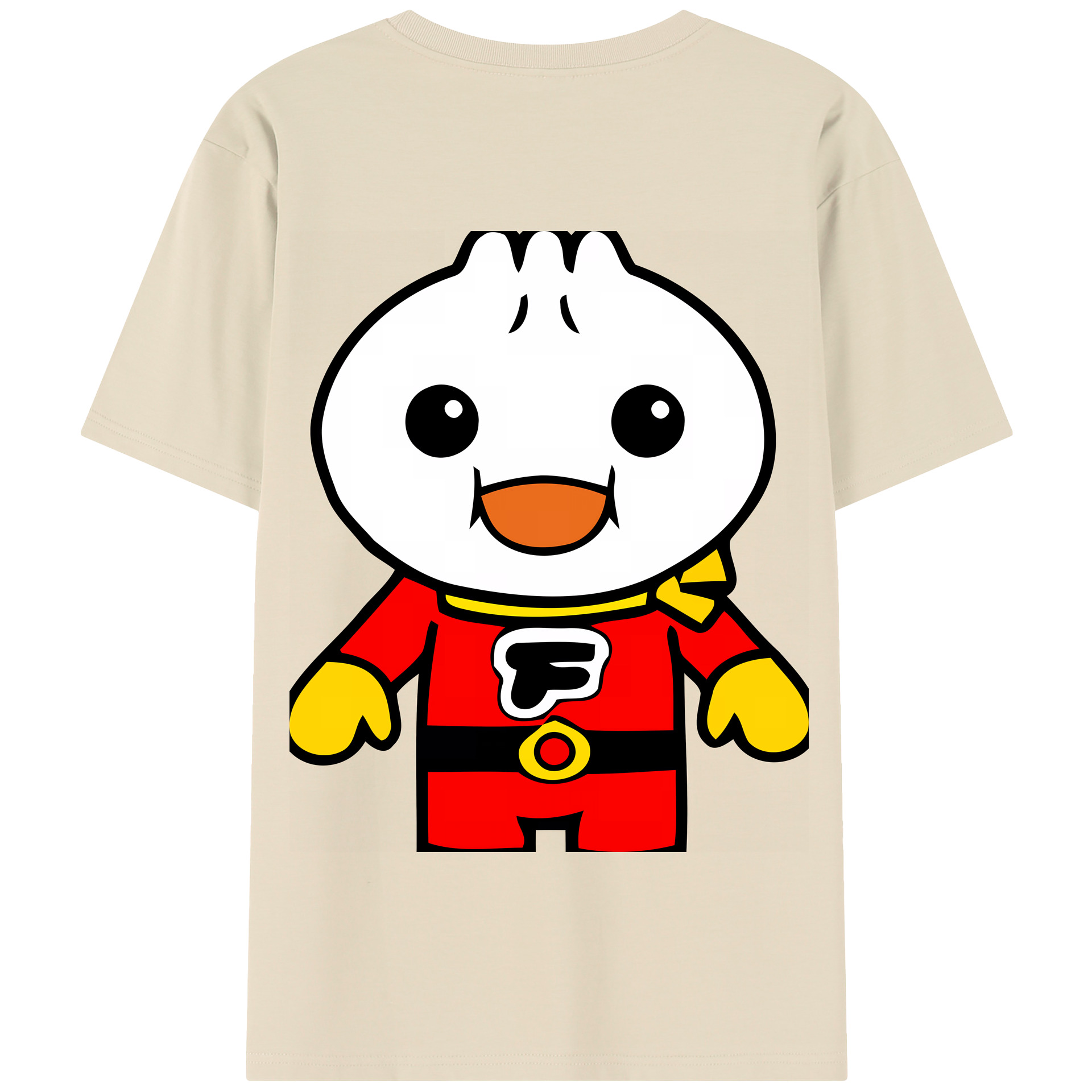 （画像用） アンパンマン Anpanman 綿100％半袖Tシャツ（背面プリント）