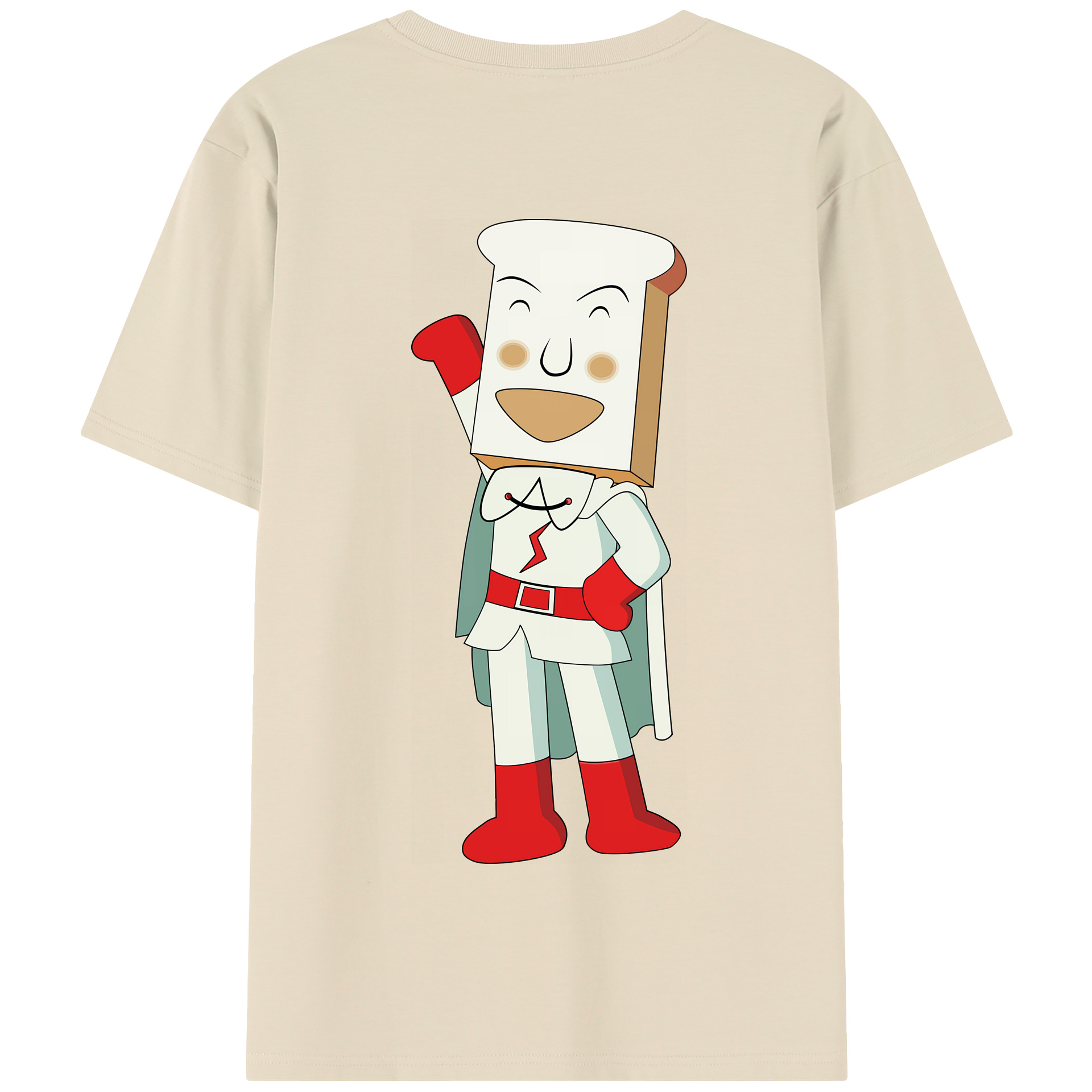 （画像用） アンパンマン Anpanman 綿100％半袖Tシャツ（背面プリント）
