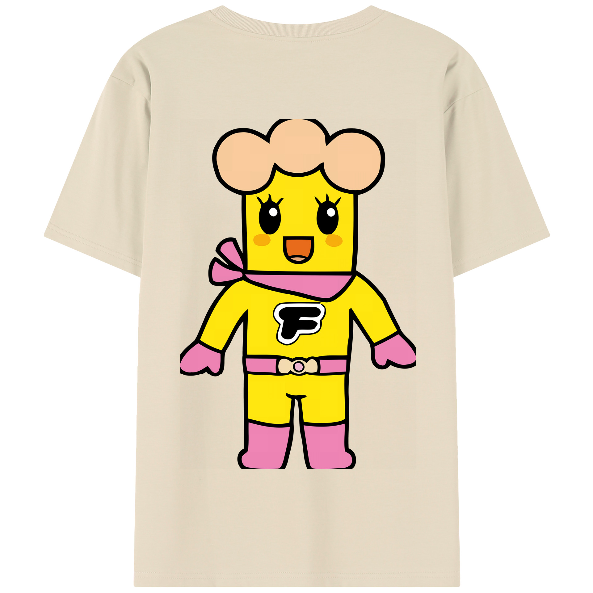 （画像用） アンパンマン Anpanman 綿100％半袖Tシャツ（背面プリント）