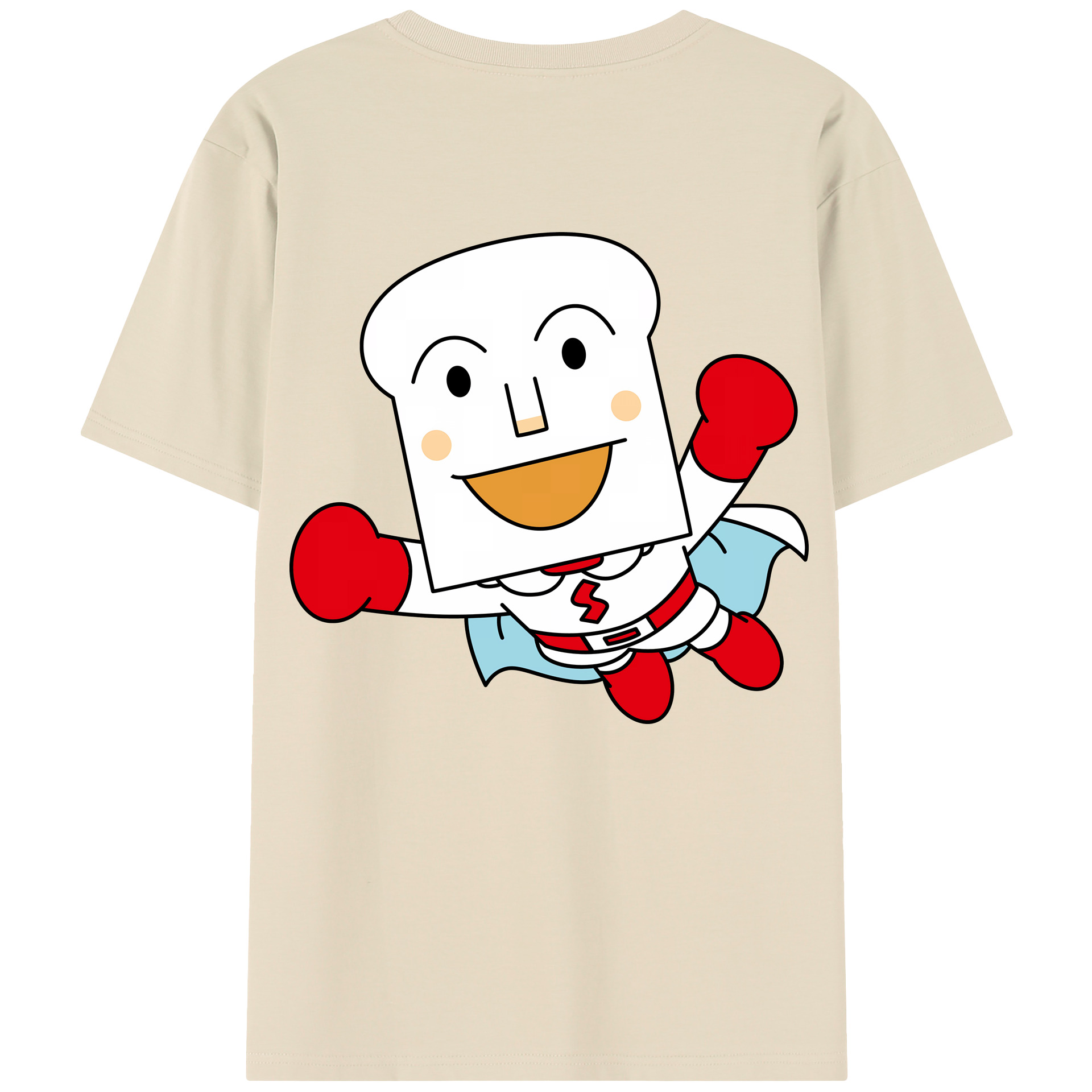 （画像用） アンパンマン Anpanman 綿100％半袖Tシャツ（背面プリント）