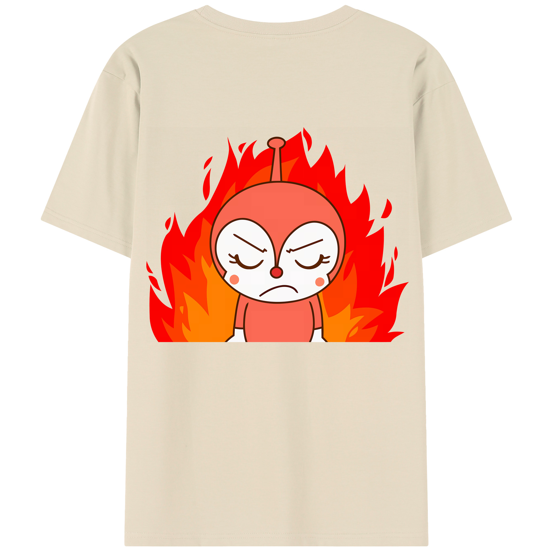（画像用） アンパンマン Anpanman 綿100％半袖Tシャツ（背面プリント）
