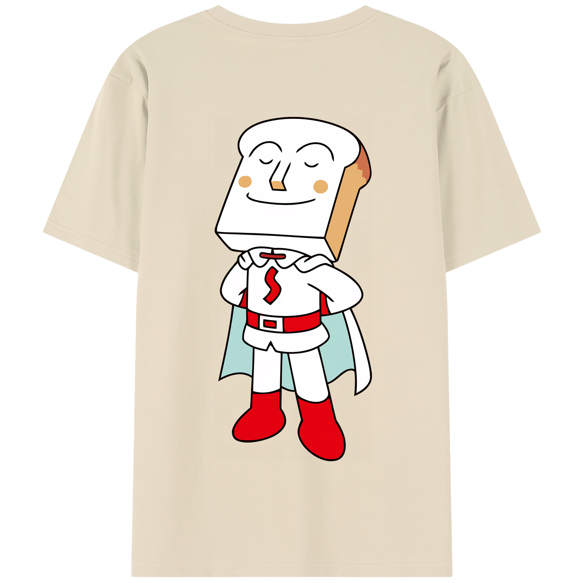 （画像用） アンパンマン Anpanman 綿100％半袖Tシャツ（背面プリント）