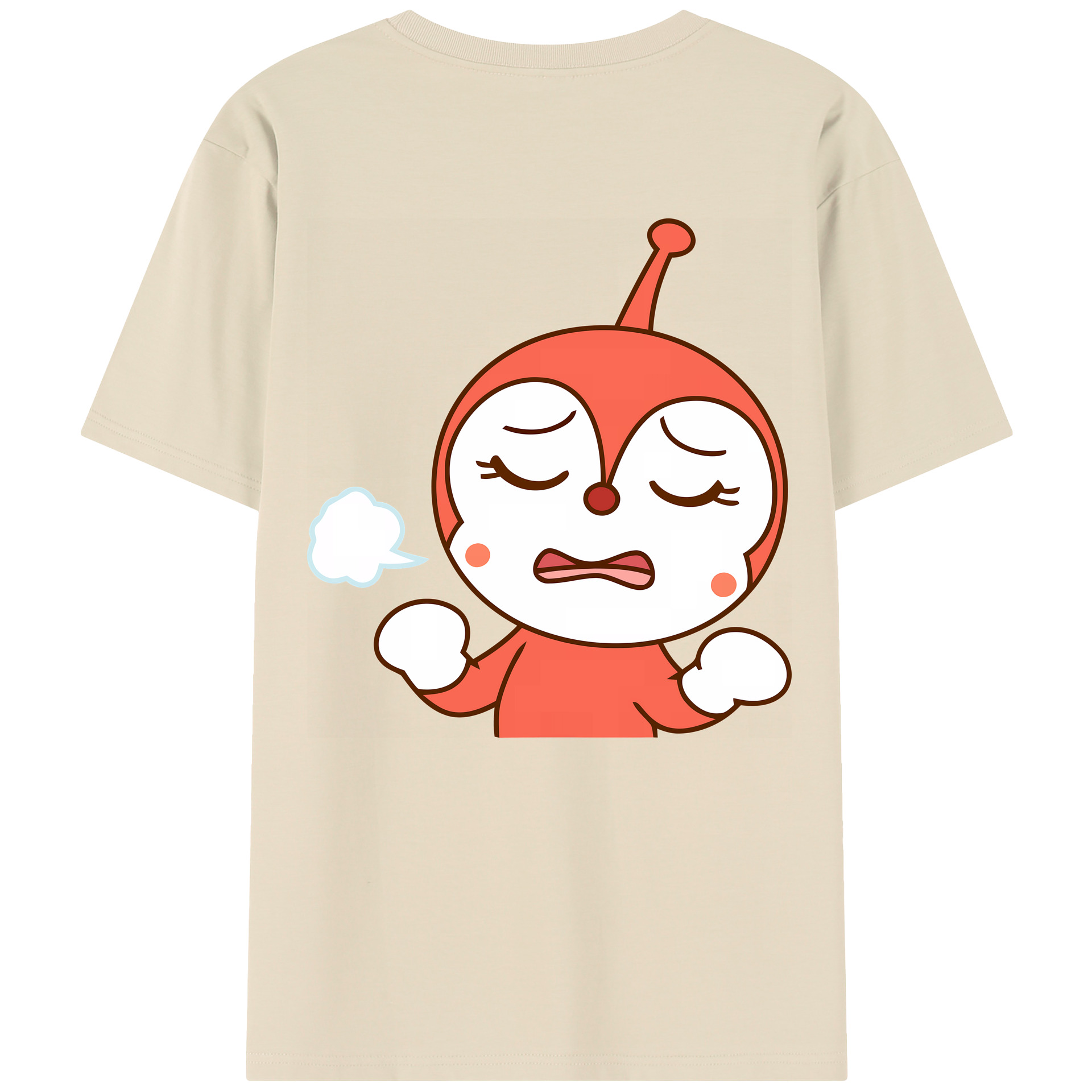 （画像用） アンパンマン Anpanman 綿100％半袖Tシャツ（背面プリント）