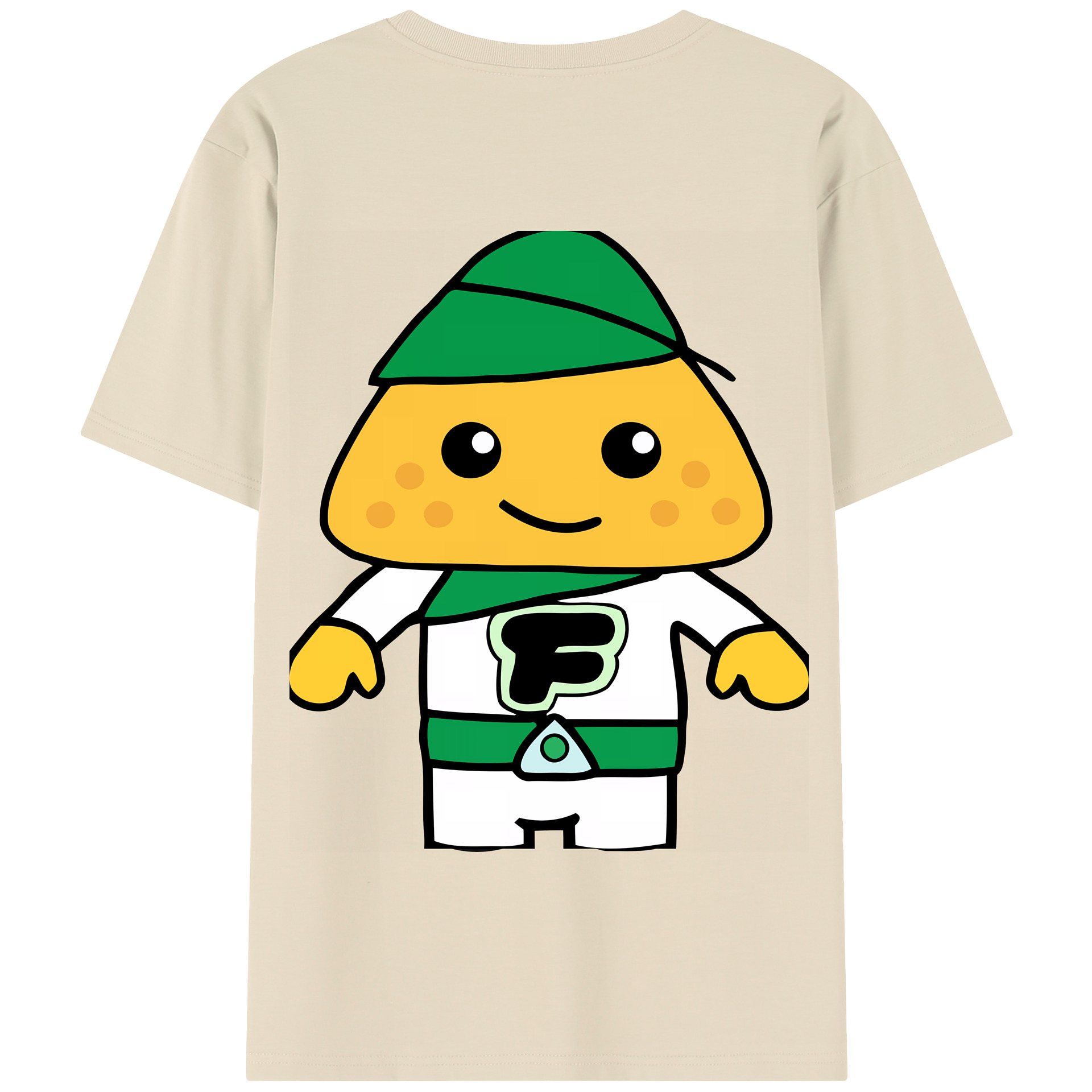 （画像用） アンパンマン Anpanman 綿100％半袖Tシャツ（背面プリント）