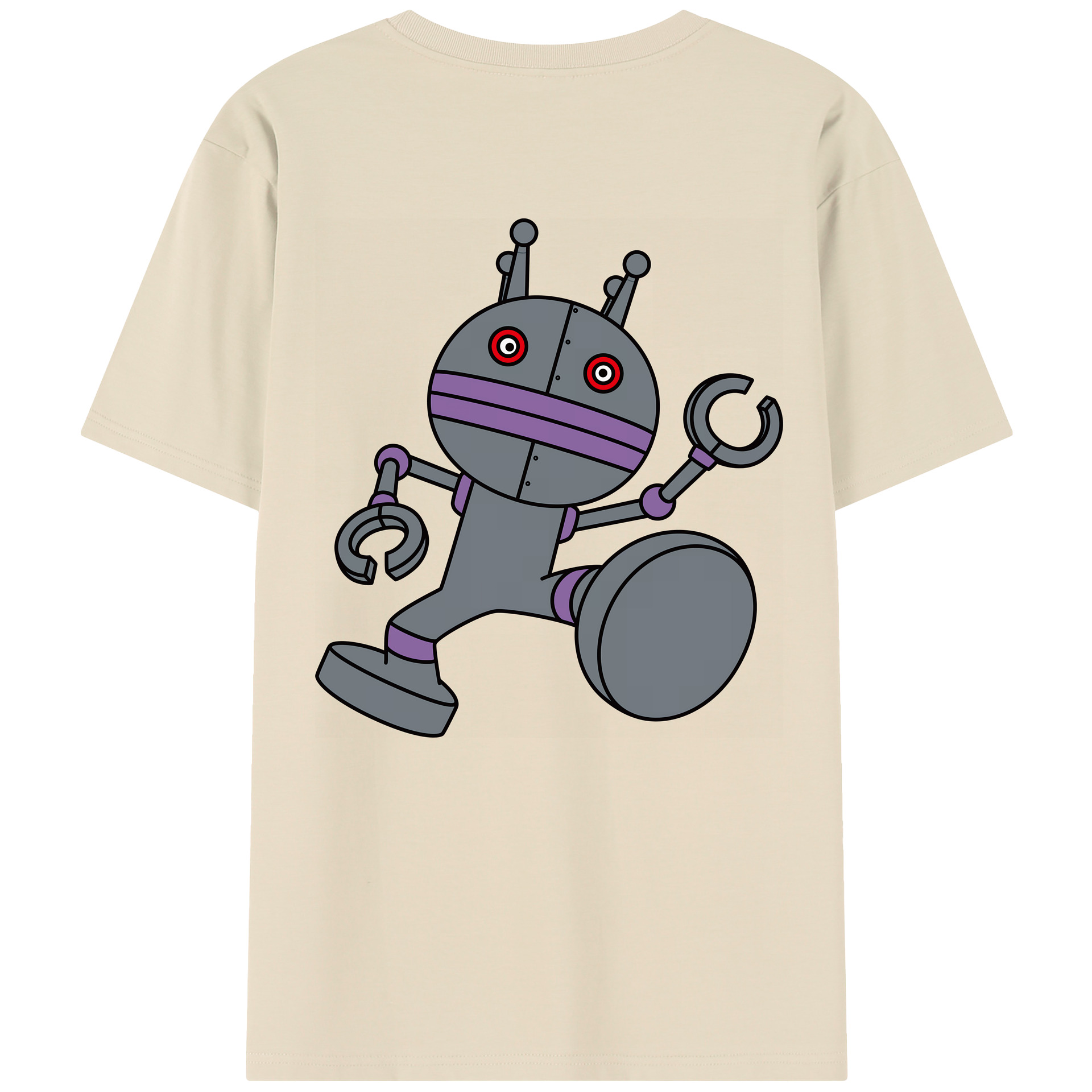 （画像用） アンパンマン Anpanman 綿100％半袖Tシャツ（背面プリント）