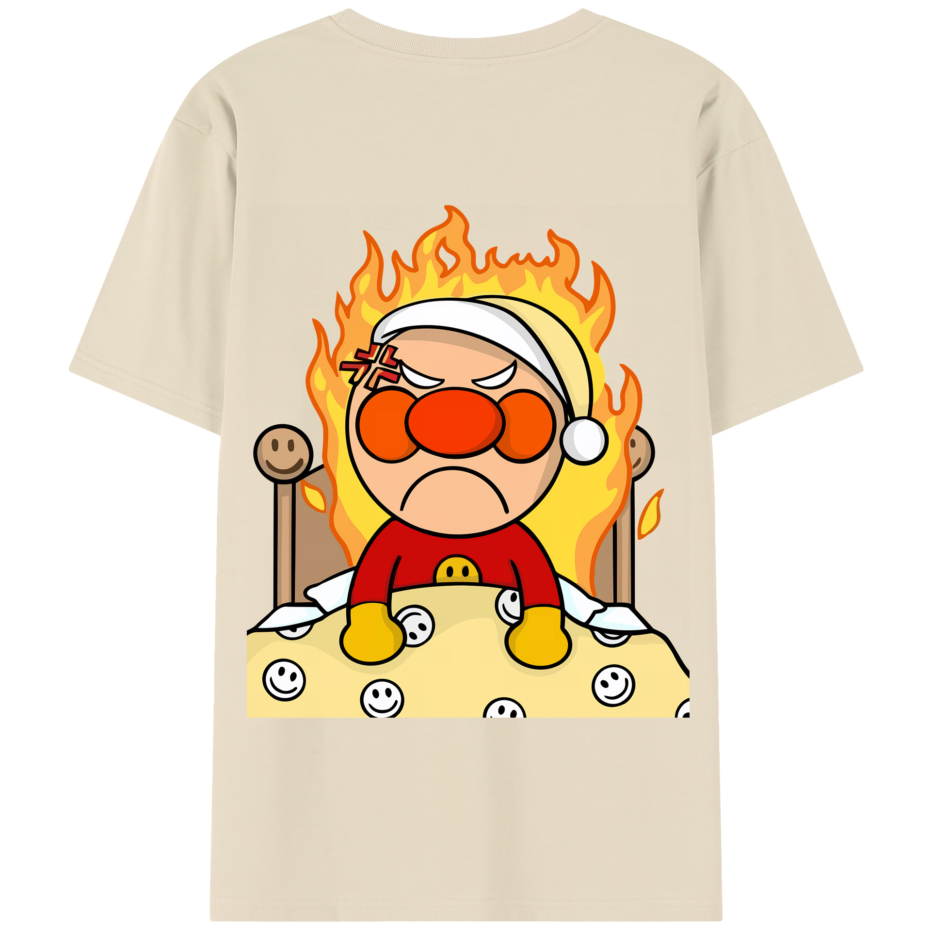 （画像用） アンパンマン Anpanman 綿100％半袖Tシャツ（背面プリント）