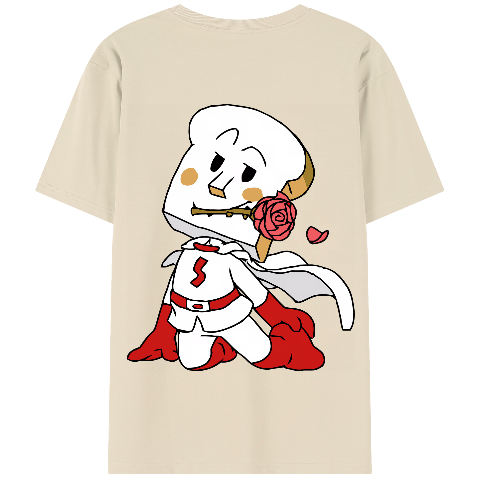 （画像用） アンパンマン Anpanman 綿100％半袖Tシャツ（背面プリント）